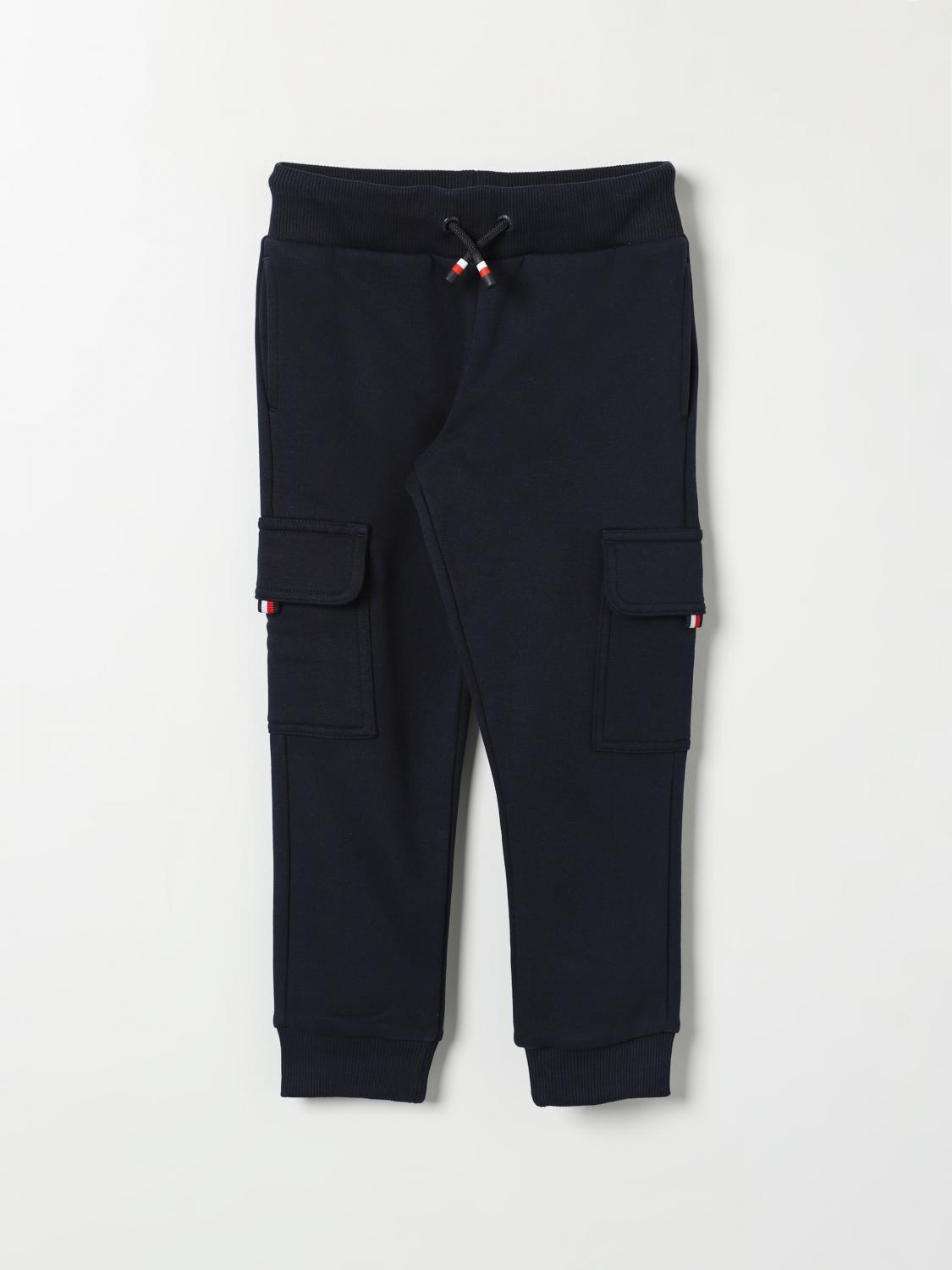 TOMMY HILFIGER PANTS: Pants kids Tommy Hilfiger, Blue - Img 1