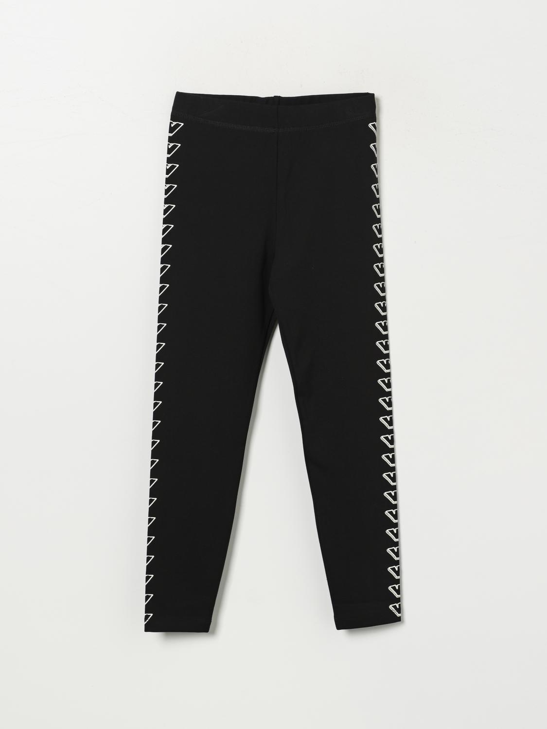 EMPORIO ARMANI PANTS: Pants kids Emporio Armani, Black - Img 1