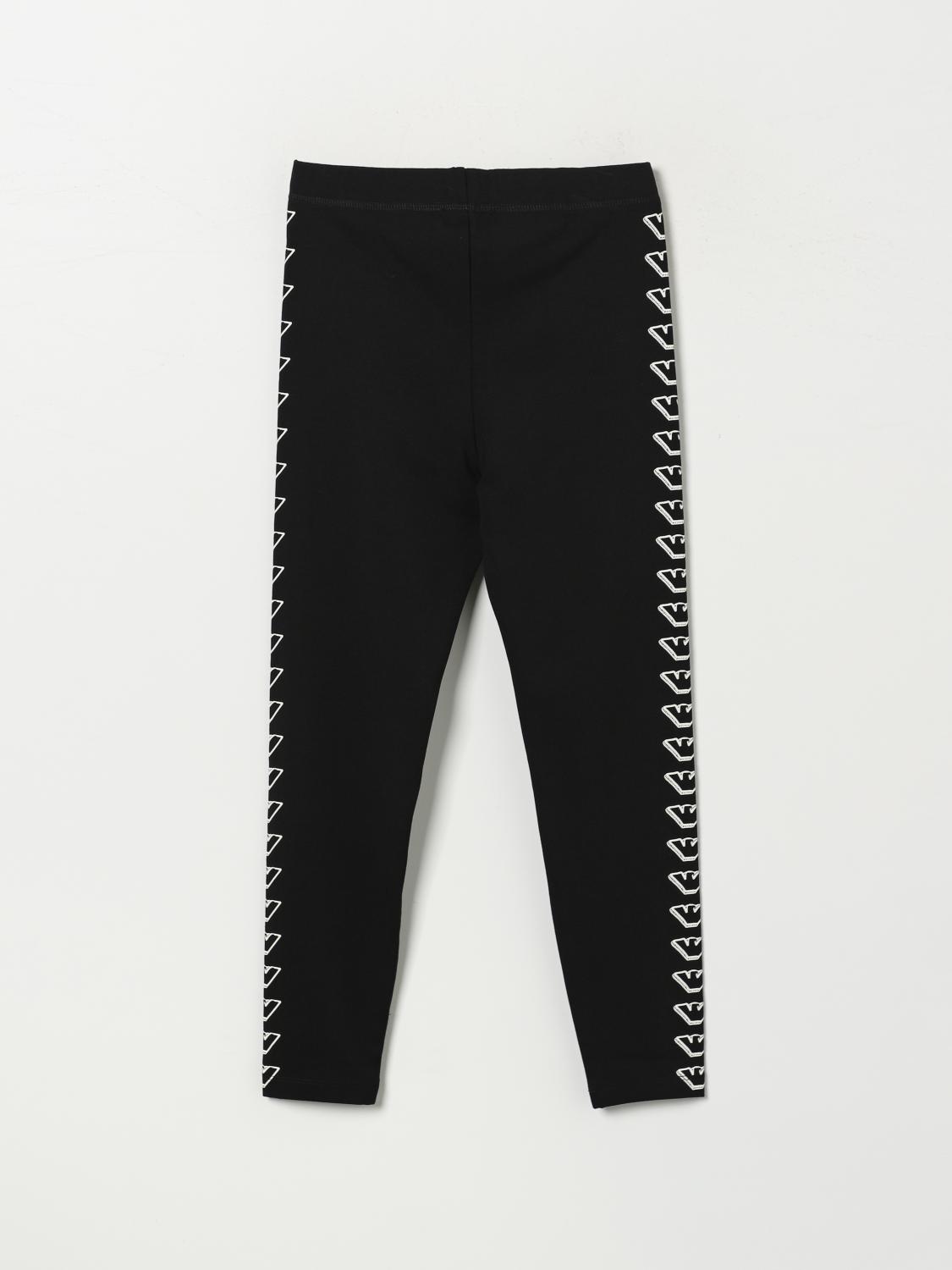 EMPORIO ARMANI PANTS: Pants kids Emporio Armani, Black - Img 2