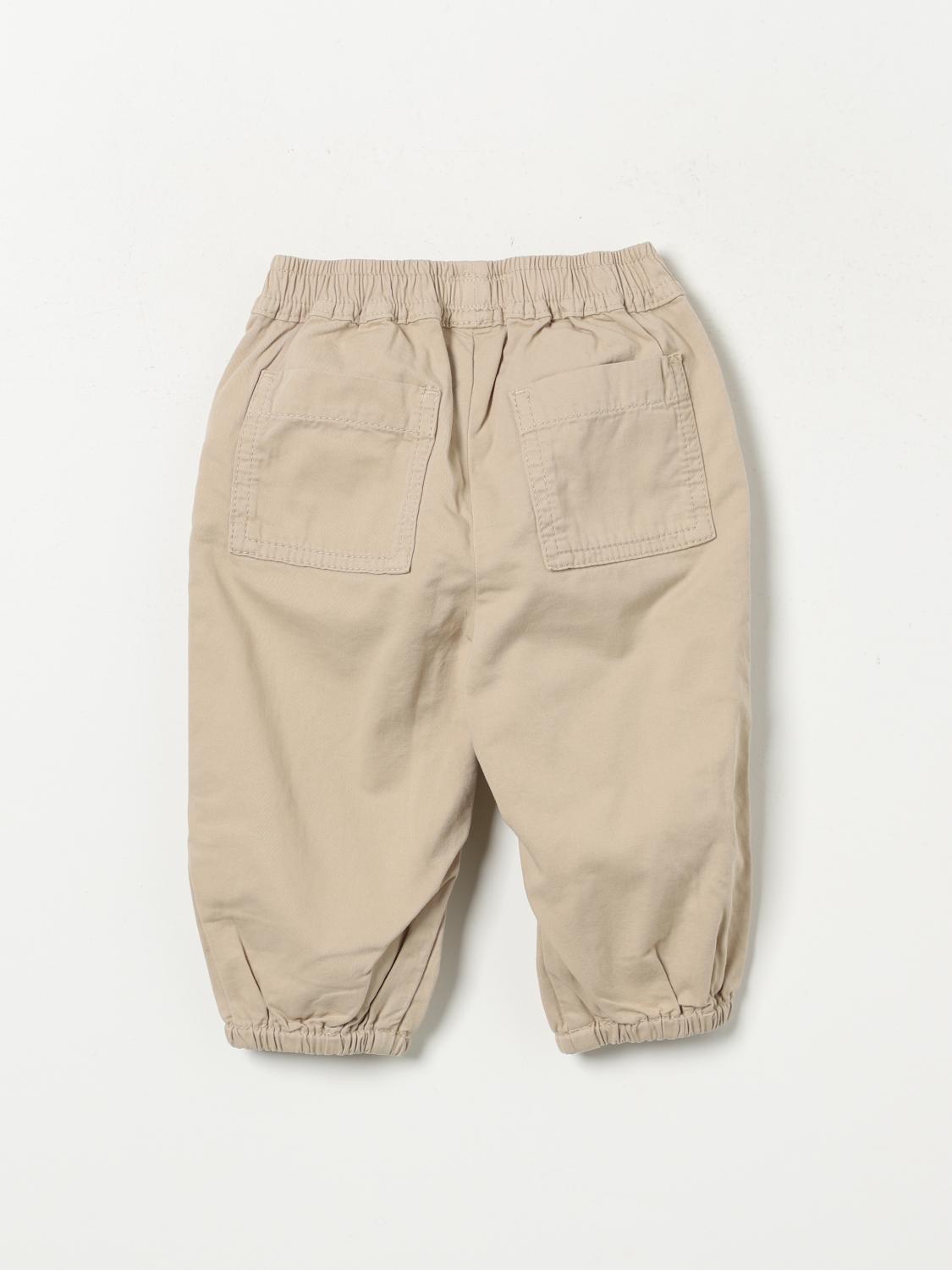 EMPORIO ARMANI PANTALÓN: Pantalón niños Emporio Armani, Beige - Img 2