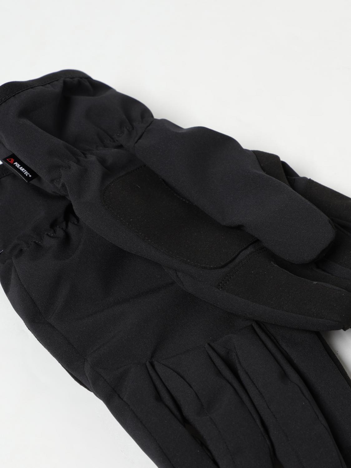 STONE ISLAND: Gloves men Black Stone Island gloves 811592429