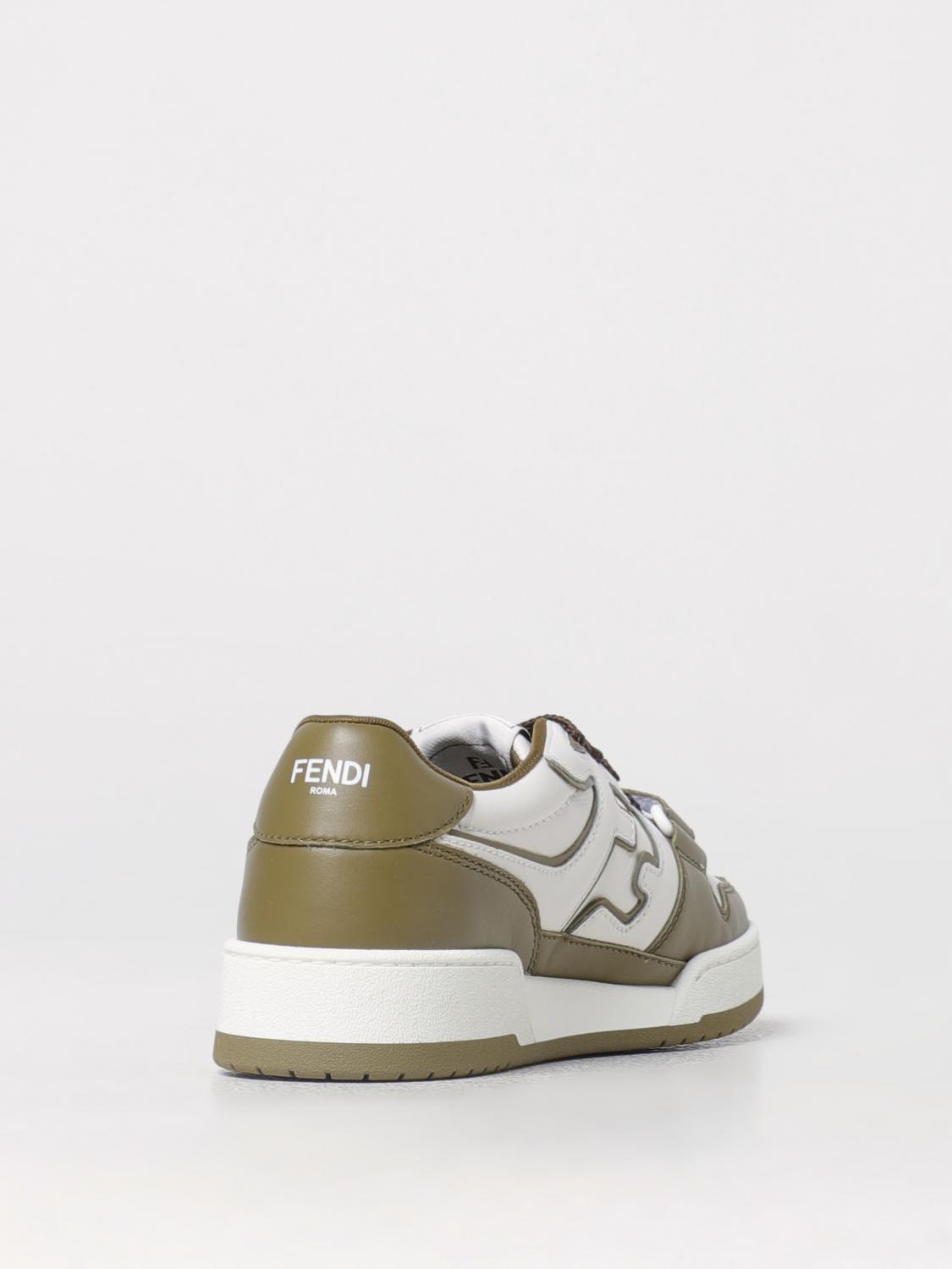 FENDI SNEAKERS: Sneakers woman Fendi, Green - Img 3