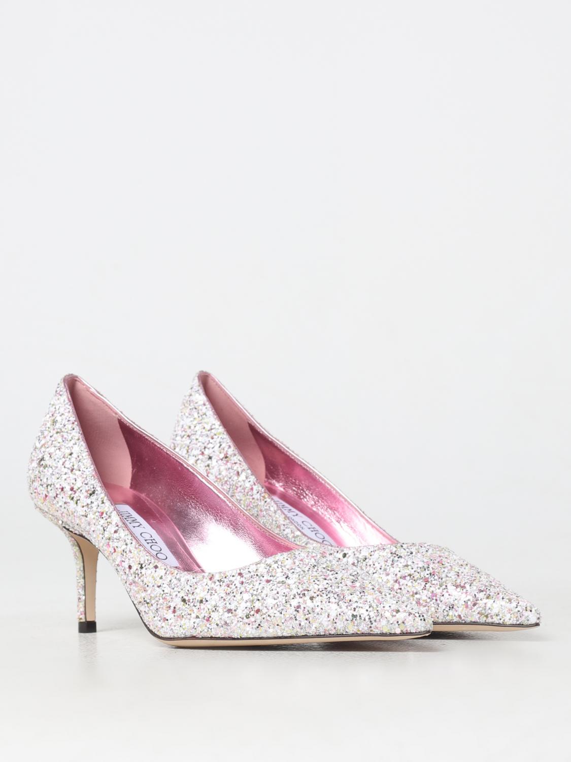 JIMMY CHOO PUMPS: Shoes woman Jimmy Choo, Pink - Img 2