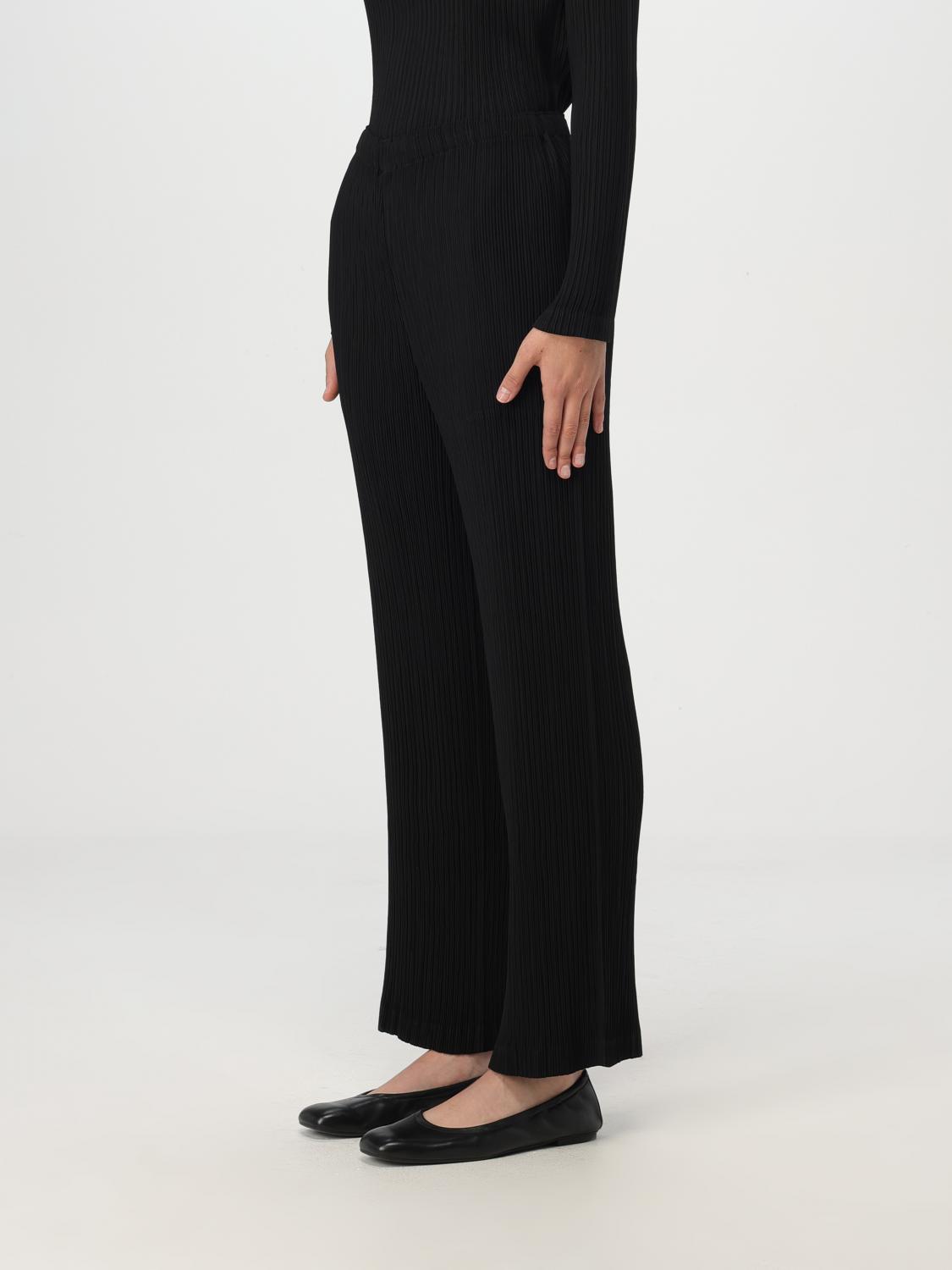 ISSEY MIYAKE PANTS: Pants woman Issey Miyake, Black - Img 3