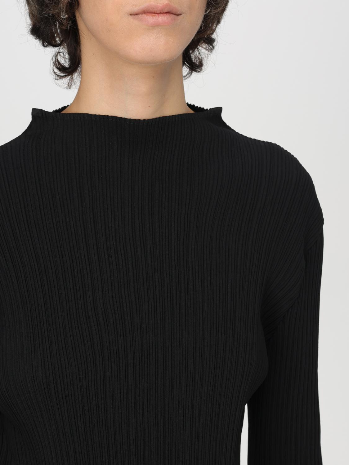 ISSEY MIYAKE MAGLIA: Pullover Issey Miyake in jersey , Nero - Img 4