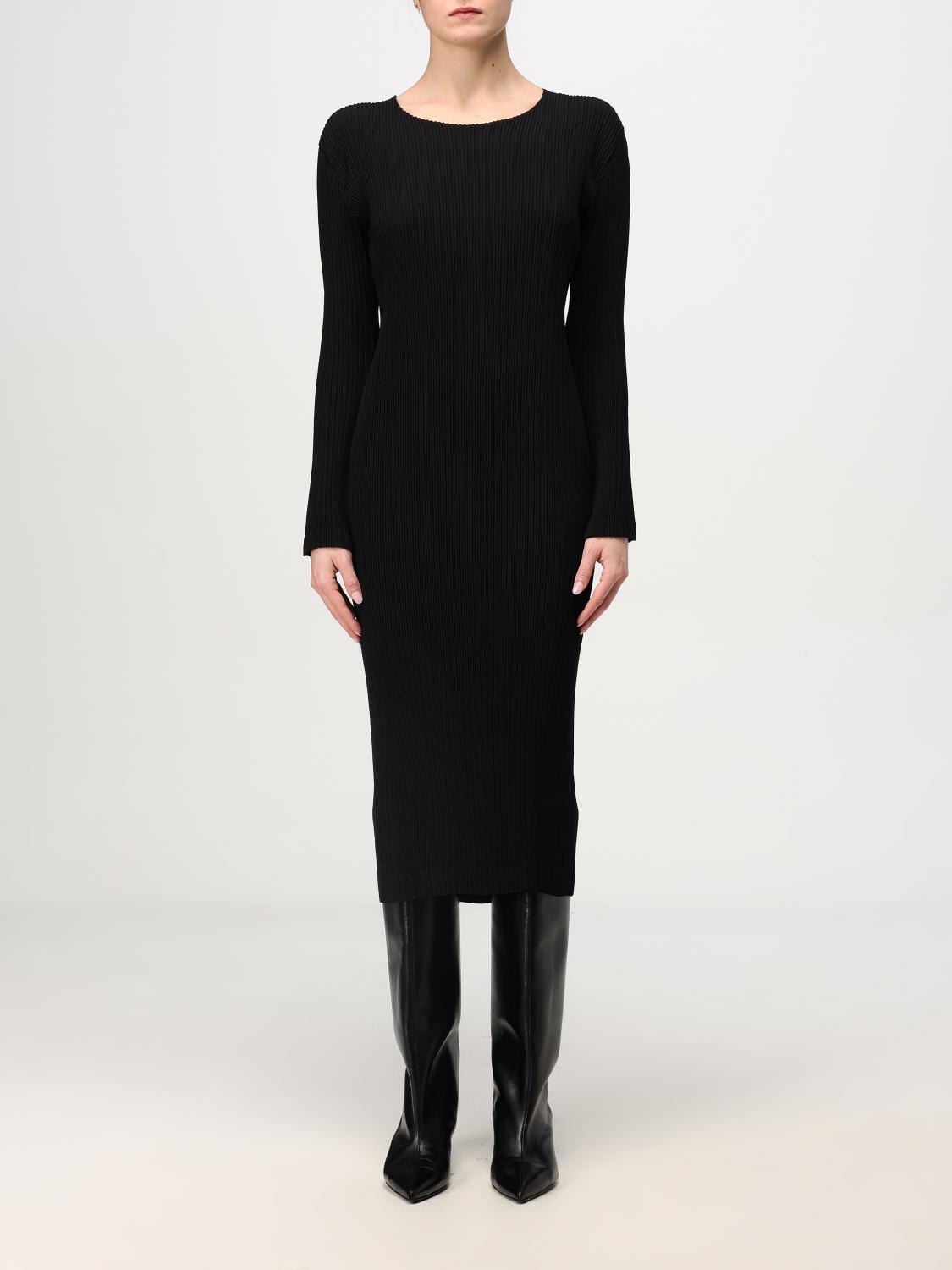 ISSEY MIYAKE VESTIDO: Vestido mujer Issey Miyake, Negro - Img 1