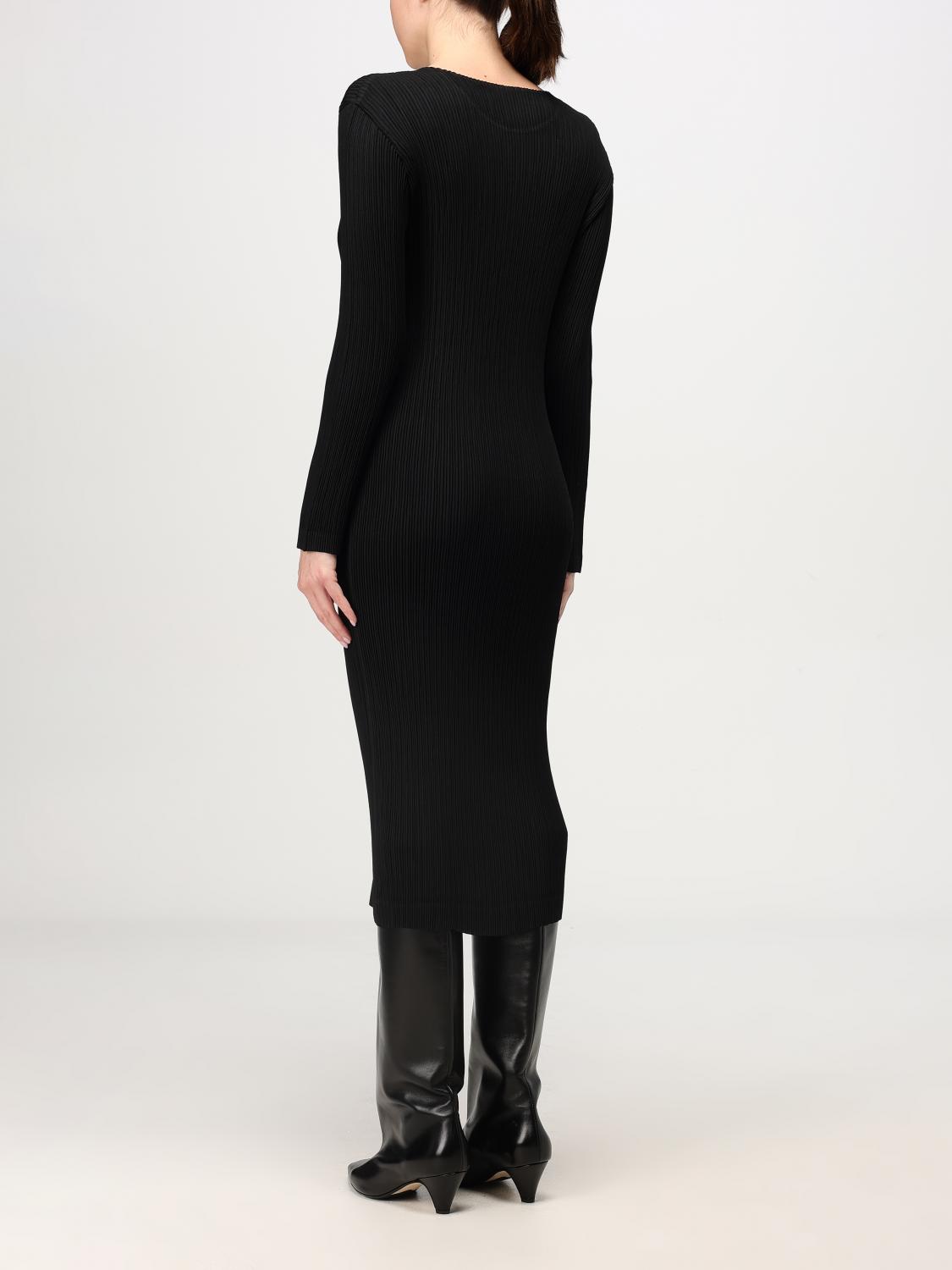 ISSEY MIYAKE VESTIDO: Vestido mujer Issey Miyake, Negro - Img 2