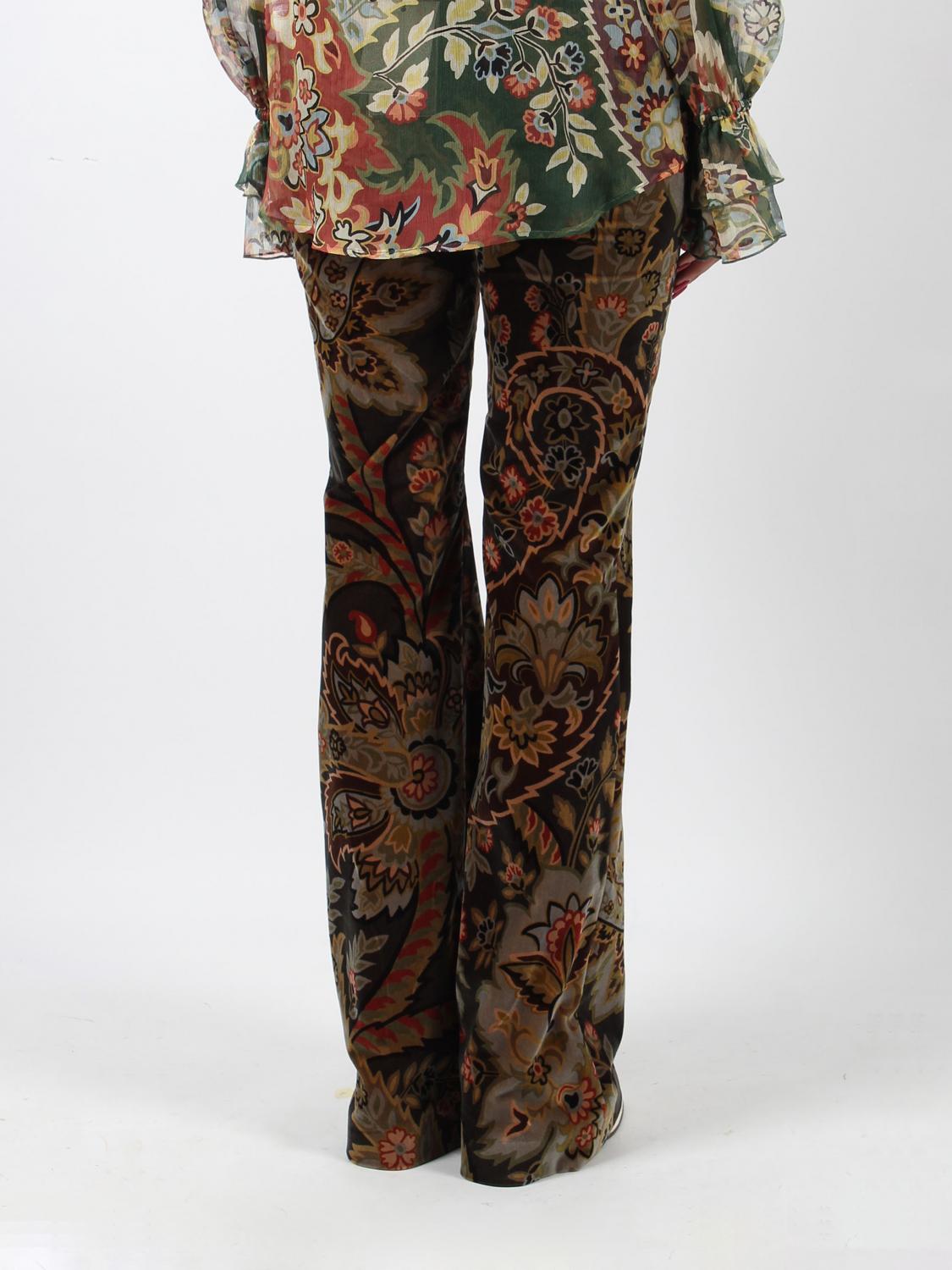 ETRO: Pants woman - Multicolor | Etro pants WREA003399SAEA9