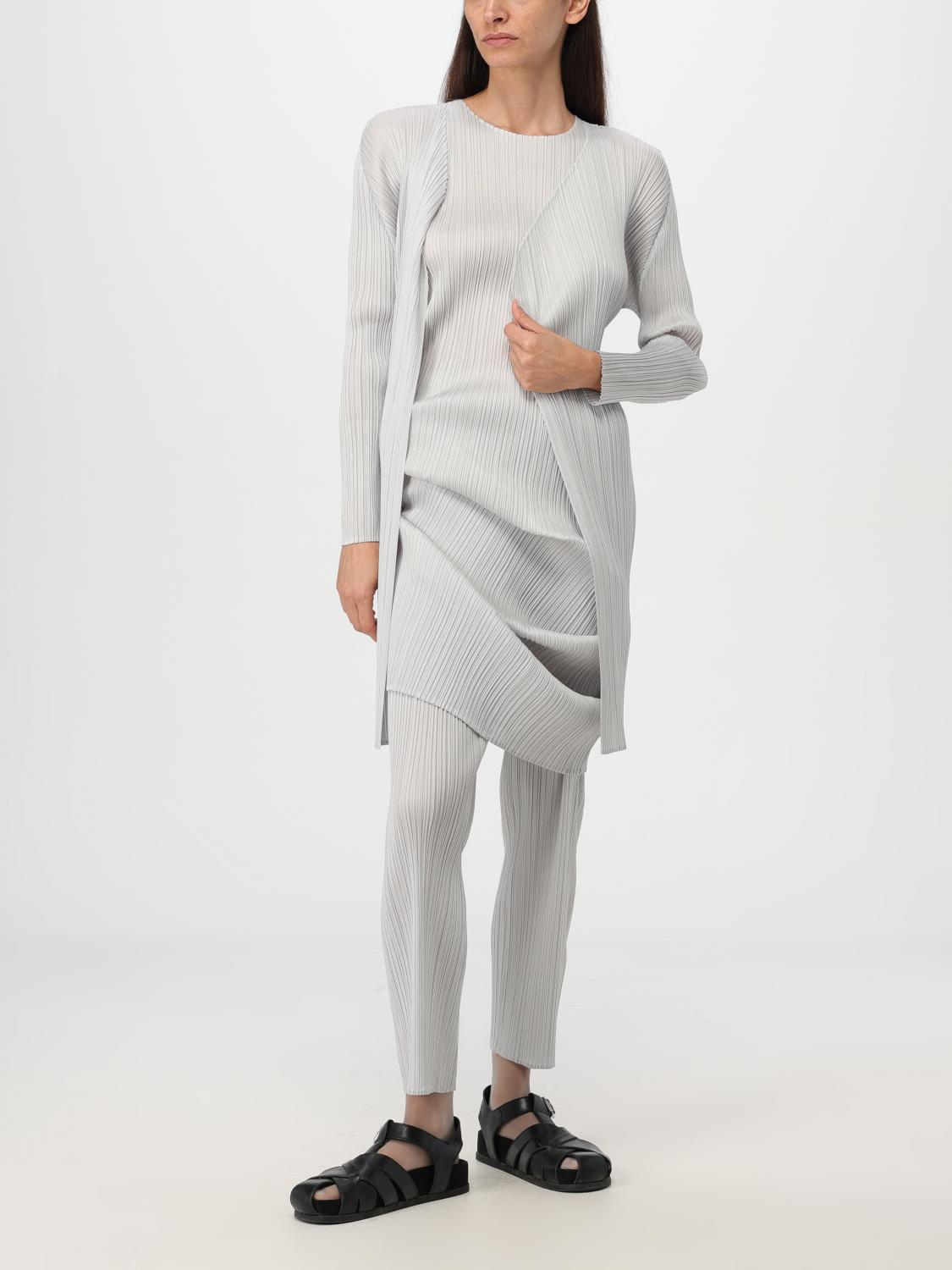 PLEATS PLEASE ISSEY MIYAKE PANTALÓN: Pantalón mujer Pleats Please Issey Miyake, Gris 1 - Img 2