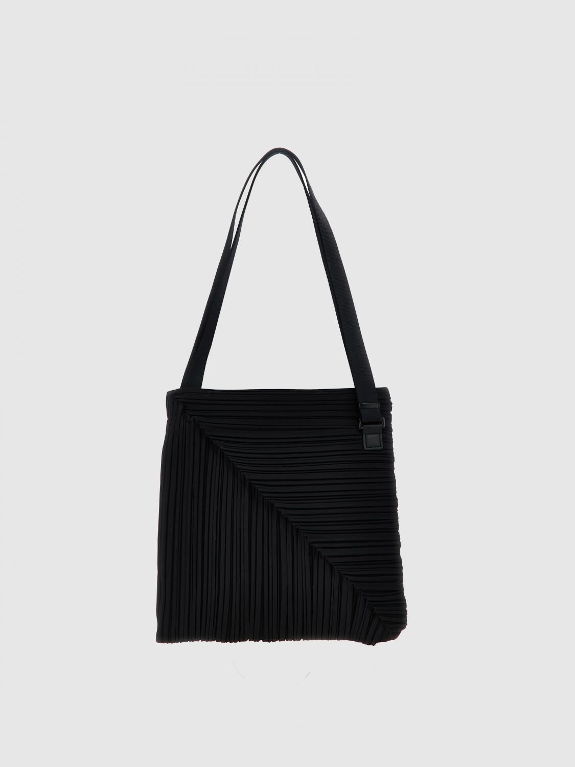 PLEATS PLEASE ISSEY MIYAKE BOLSO DE HOMBRO: Bolso de hombro mujer Pleats Please Issey Miyake, Negro - Img 1