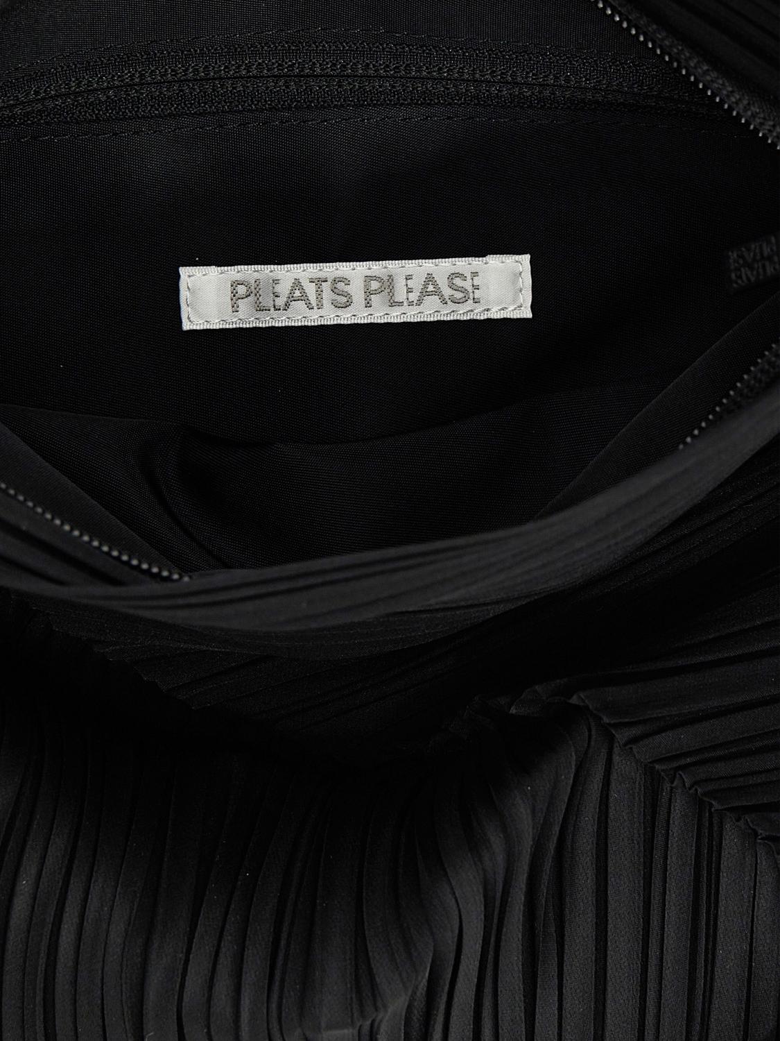 PLEATS PLEASE ISSEY MIYAKE BOLSO DE HOMBRO: Bolso de hombro mujer Pleats Please Issey Miyake, Negro - Img 4