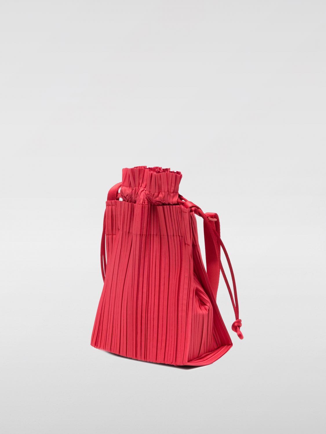 PLEATS PLEASE ISSEY MIYAKE CROSSBODY BAGS: Shoulder bag woman Pleats Please Issey Miyake, Red - Img 3