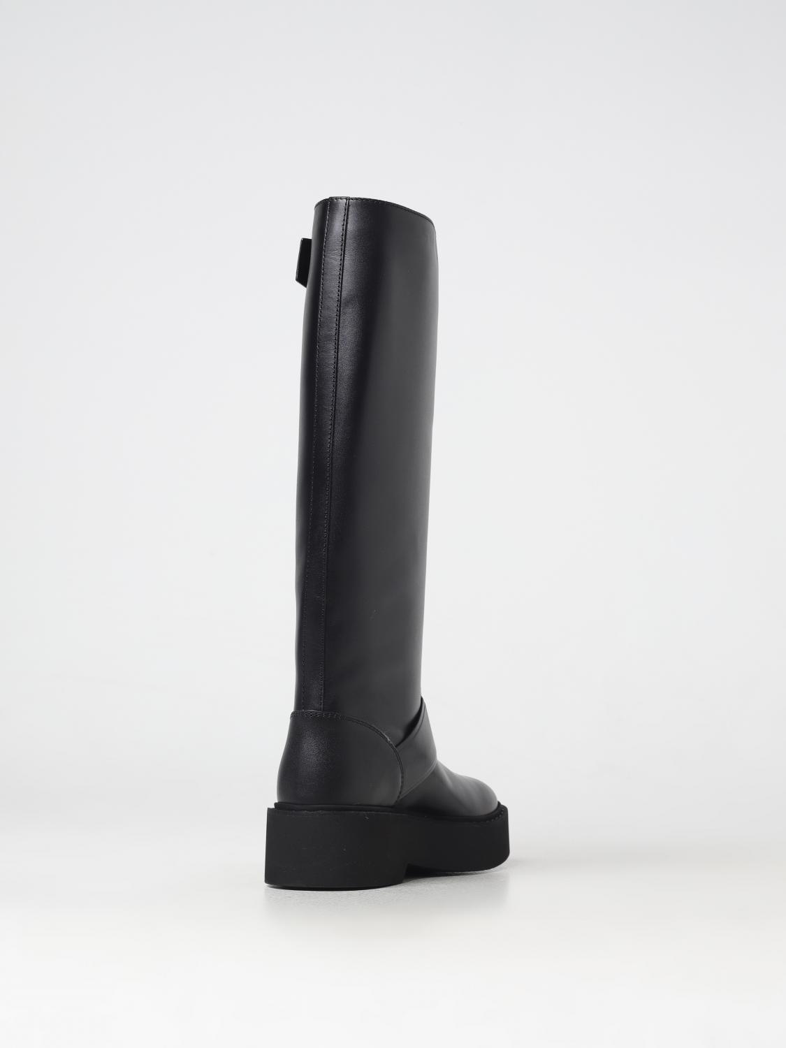 ROGER VIVIER BOOTS: Flat ankle boots woman Roger Vivier, Black - Img 3