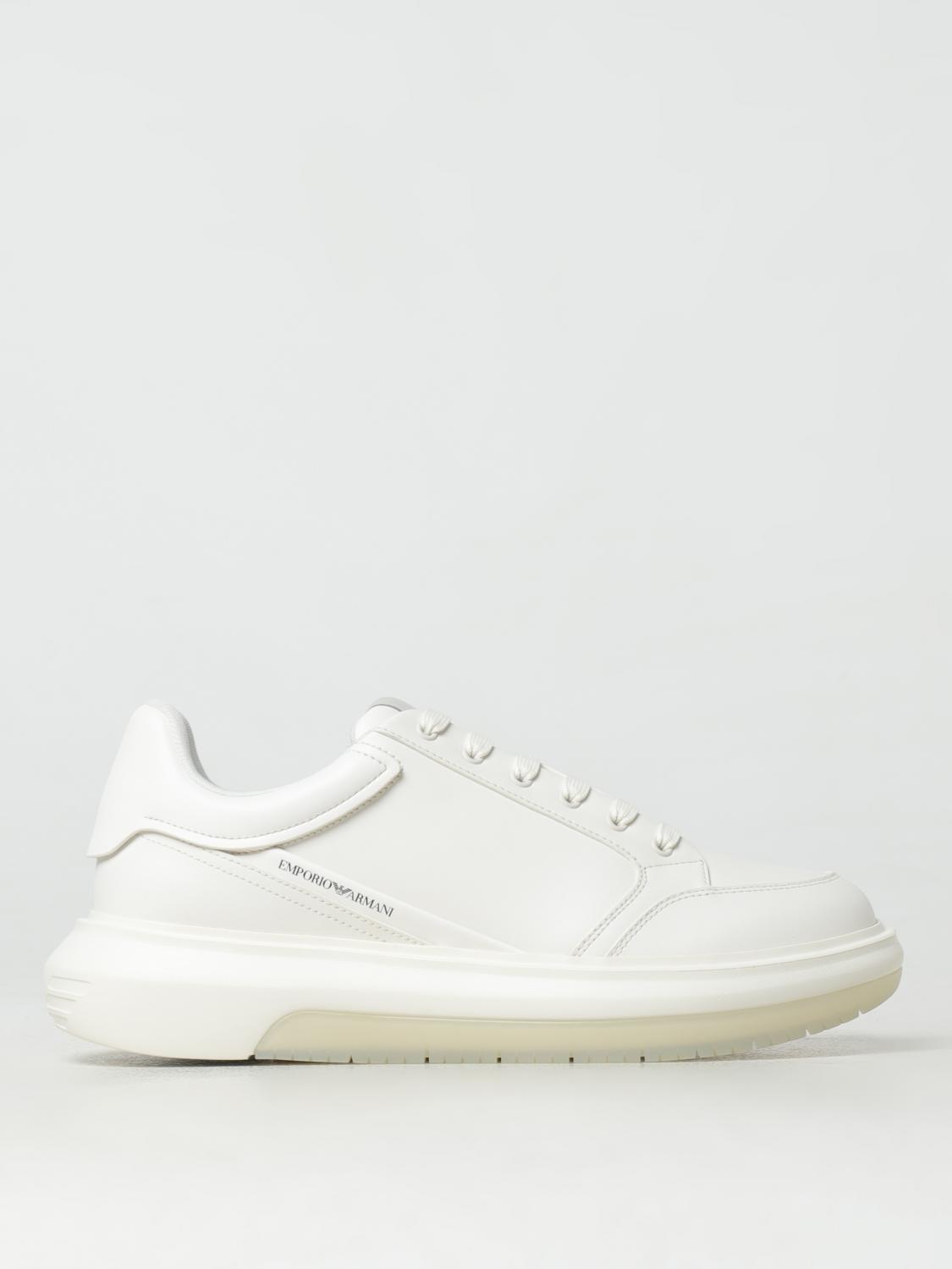 EMPORIO ARMANI SNEAKERS: Sneakers herren Emporio Armani, Weiß - Img 1