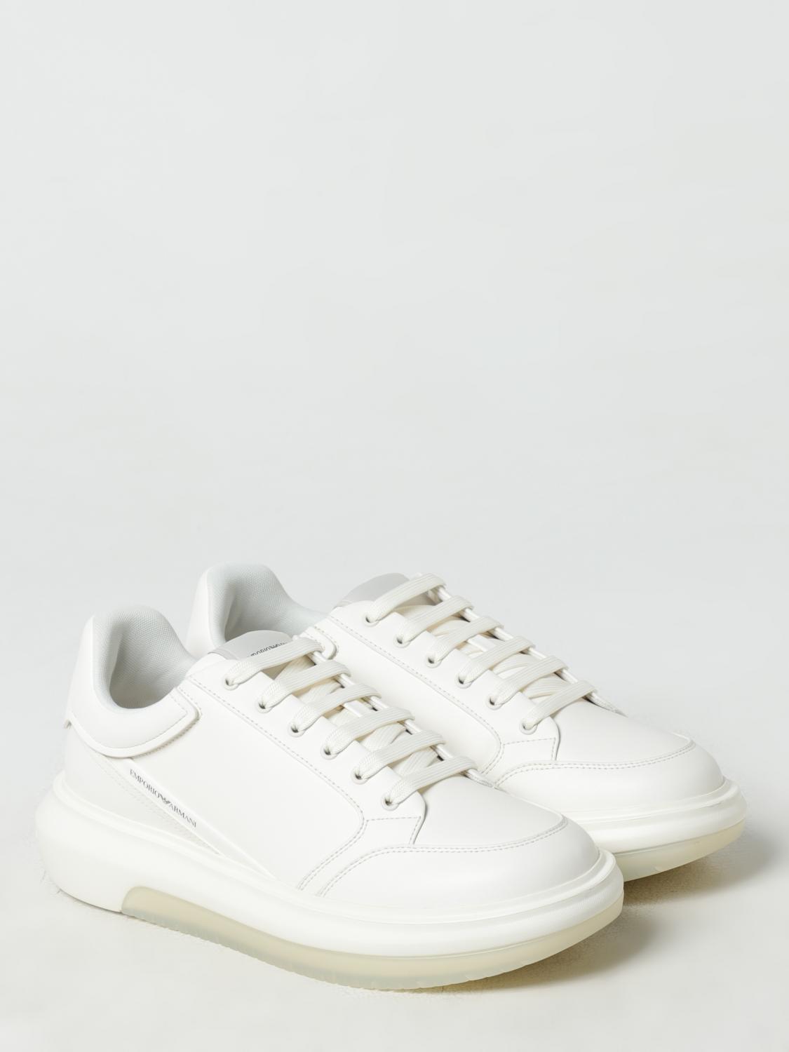 EMPORIO ARMANI SNEAKERS: Sneakers men Emporio Armani, White - Img 2