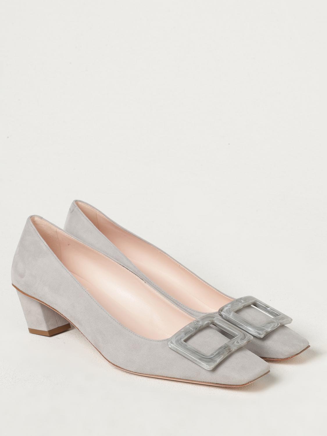 ROGER VIVIER HIGH HEEL SHOES: Shoes woman Roger Vivier, Grey - Img 2