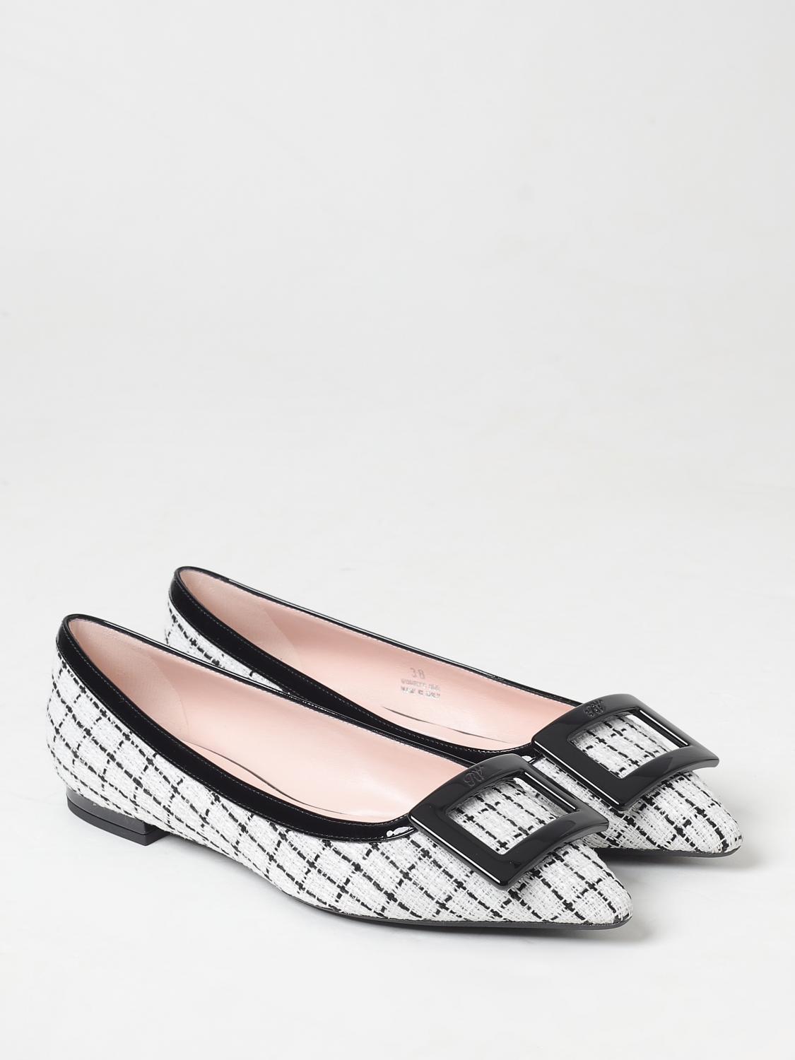 ROGER VIVIER BALLET FLATS: Shoes woman Roger Vivier, White - Img 2