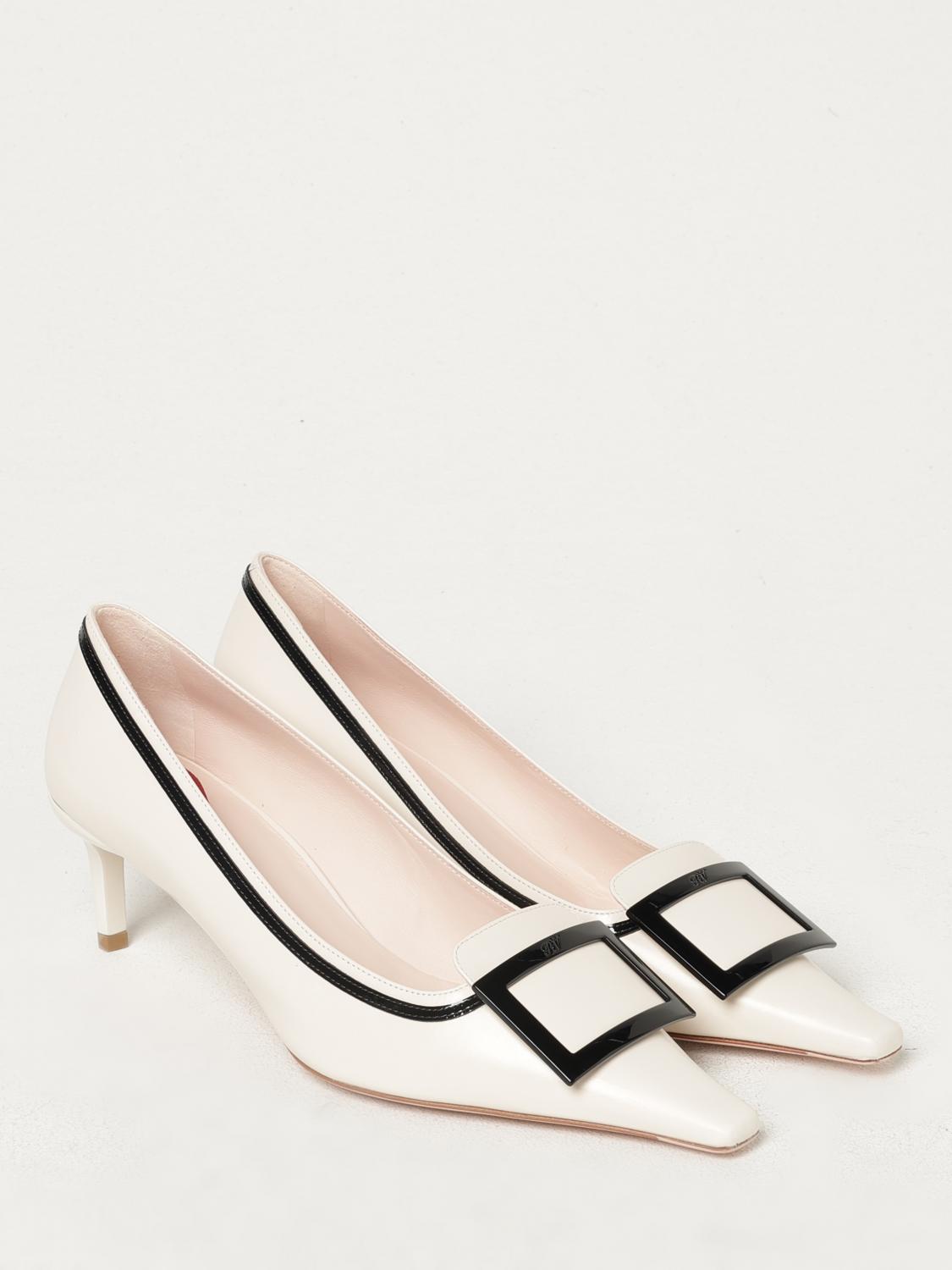 ROGER VIVIER SCARPE CON TACCO: Scarpe donna Roger Vivier, Bianco - Img 2