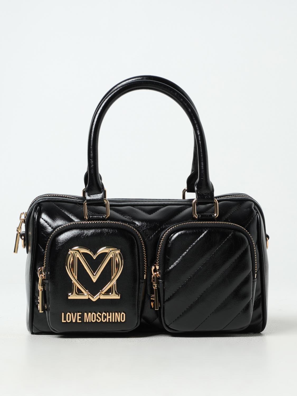 LOVE MOSCHINO BORSA A MANO: Borsa a mano donna Love Moschino, Nero - Img 1