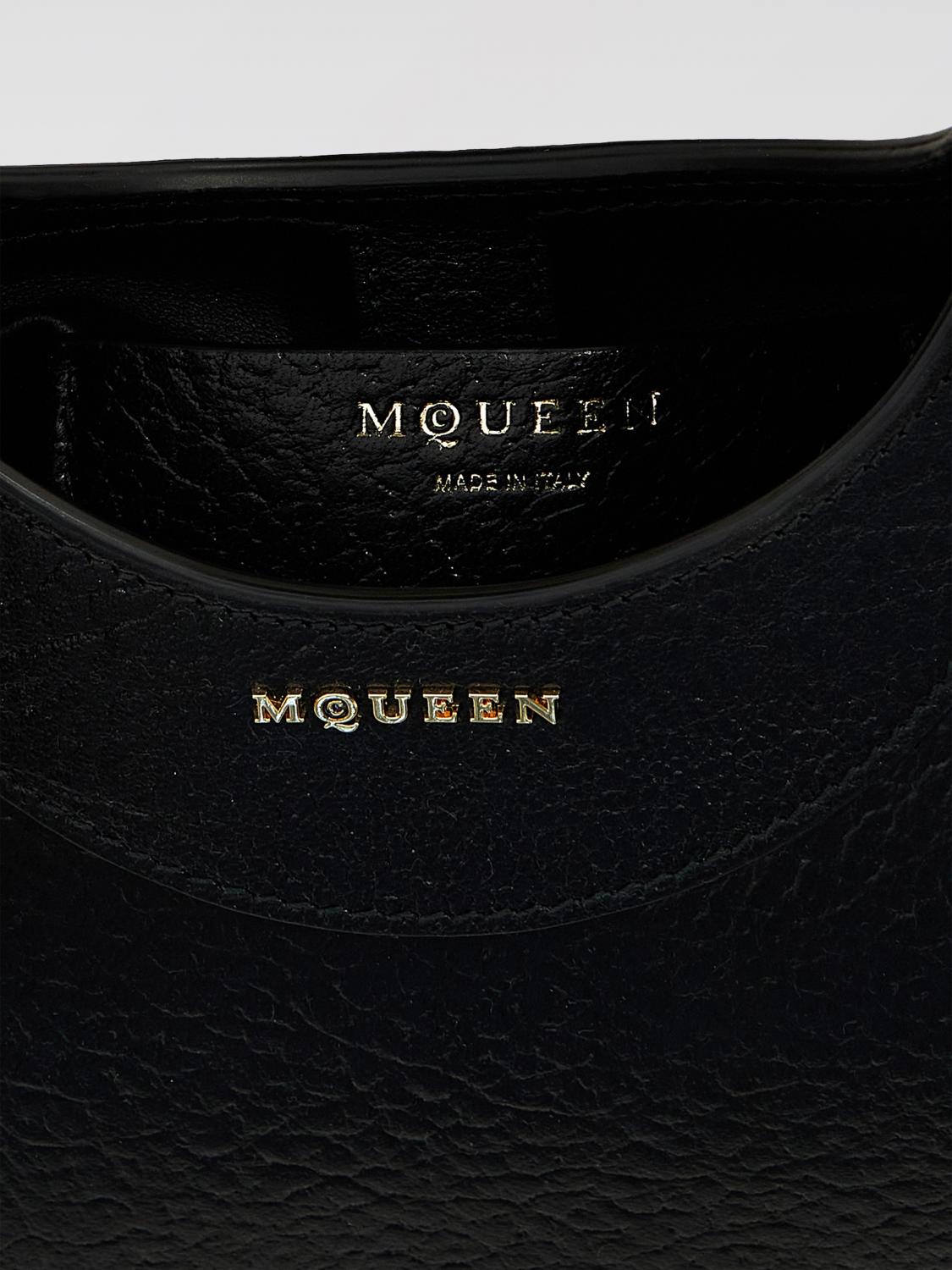 バッグ・カバンその他 ALEXANDER MCQUEEN Woman Mini bag Black 8035251VDBG 1000 Women's McQueen Mini T-Bar Bag in Black | Alexander McQueen AU