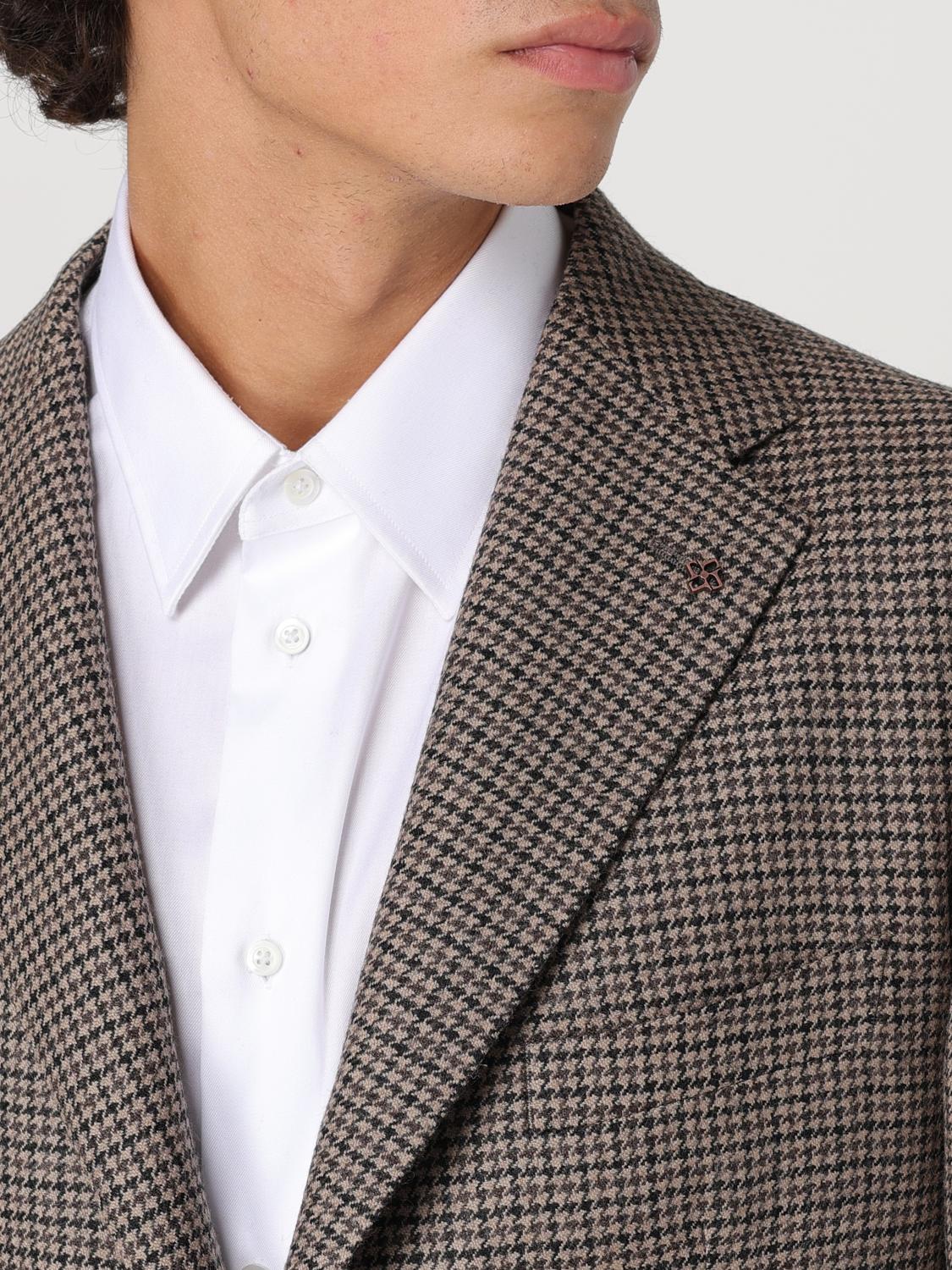 TAGLIATORE BLAZER: Blazer homme Tagliatore, Marron - Img 4