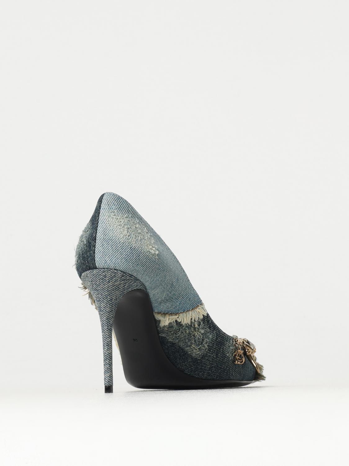 DOLCE & GABBANA PUMPS: Pumps woman Dolce & Gabbana, Denim - Img 3