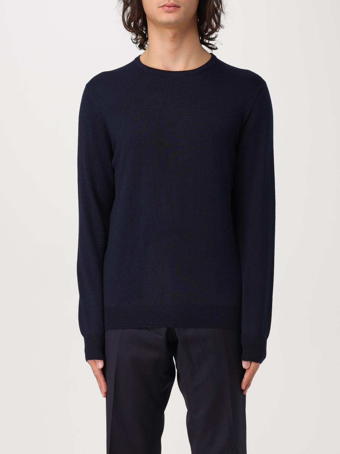 TAGLIATORE SWEATER: Sweater men Tagliatore, Blue - Img 1