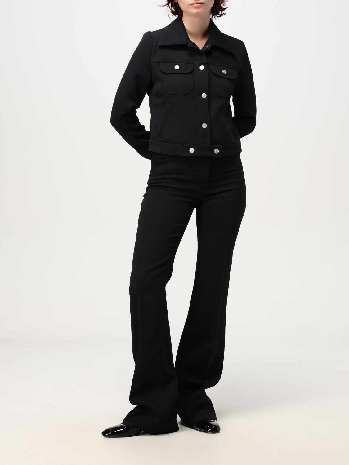 COURRÈGES PANTS: Pants woman CourrÈges, Black - Img 2