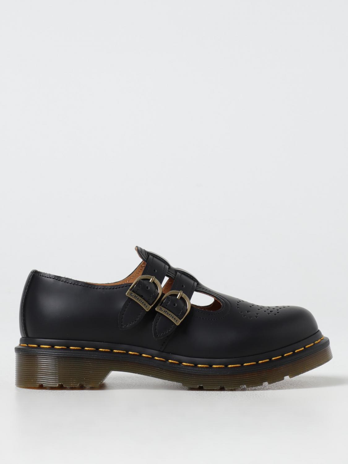 Giglio Mary Jane 8065 Dr. Martens in pelle con motivo brogue