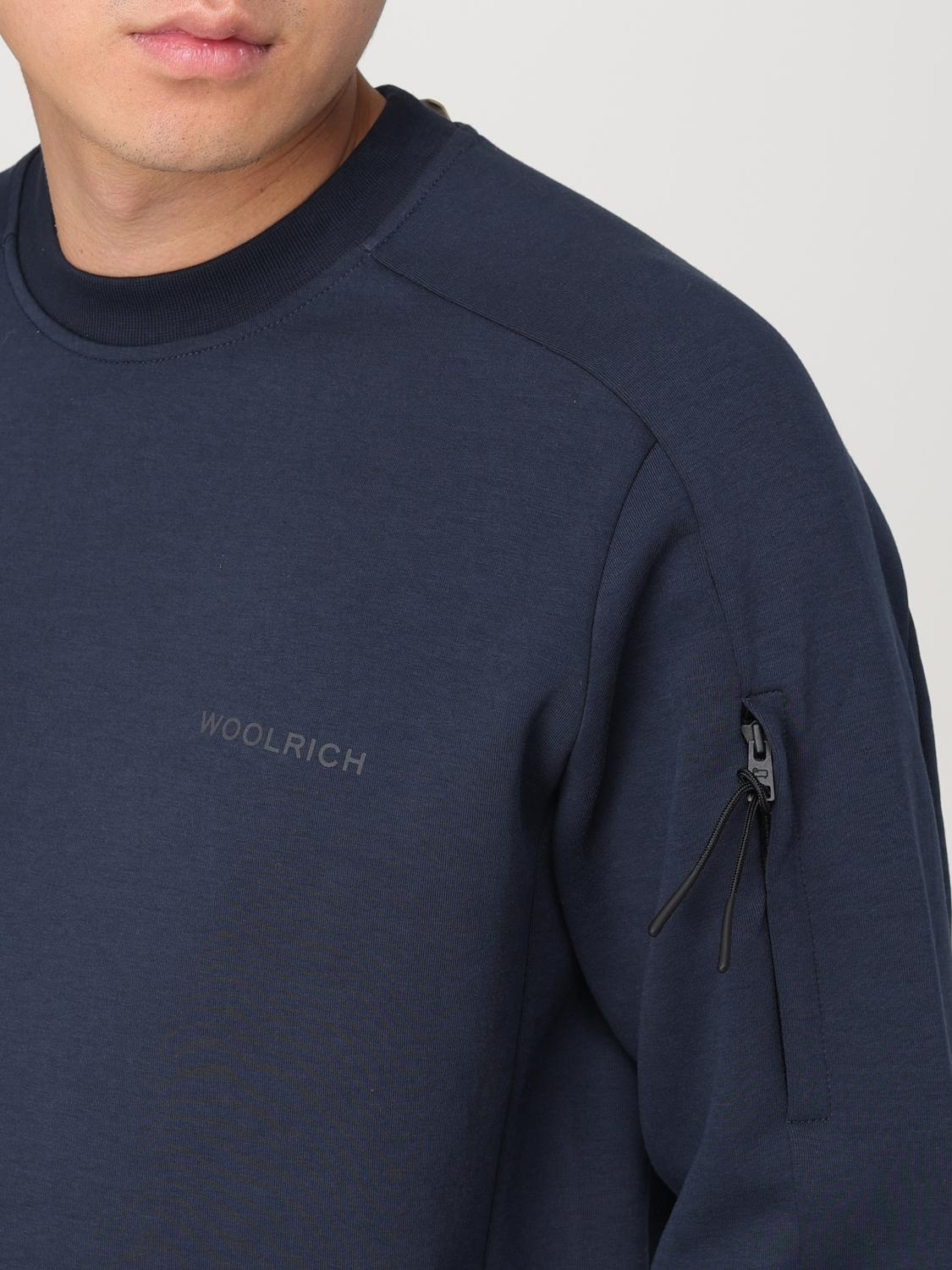 WOOLRICH スウェットシャツ: スウェットシャツ メンズ Woolrich, ブルー - Img 3