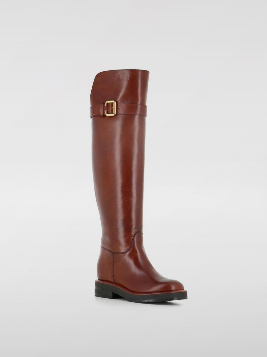 CHLOÉ BOTAS: Zapatos mujer ChloÉ, Marrón - Img 2