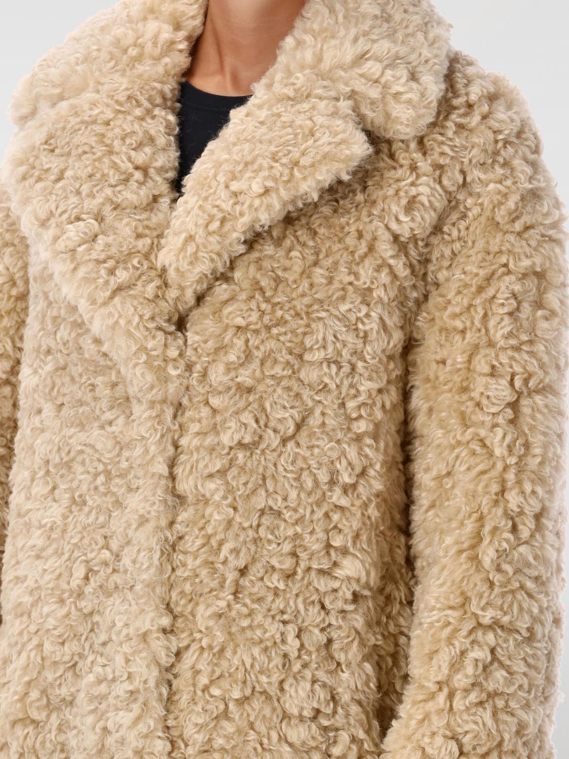 STAND STUDIO ABRIGO: Abrigo mujer Stand Studio, Beige - Img 3