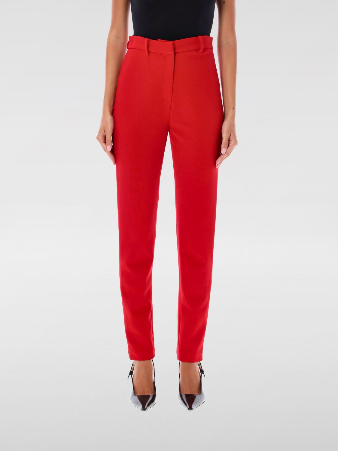 MAGDA BUTRYM PANTS: Pants woman Magda Butrym, Red - Img 1