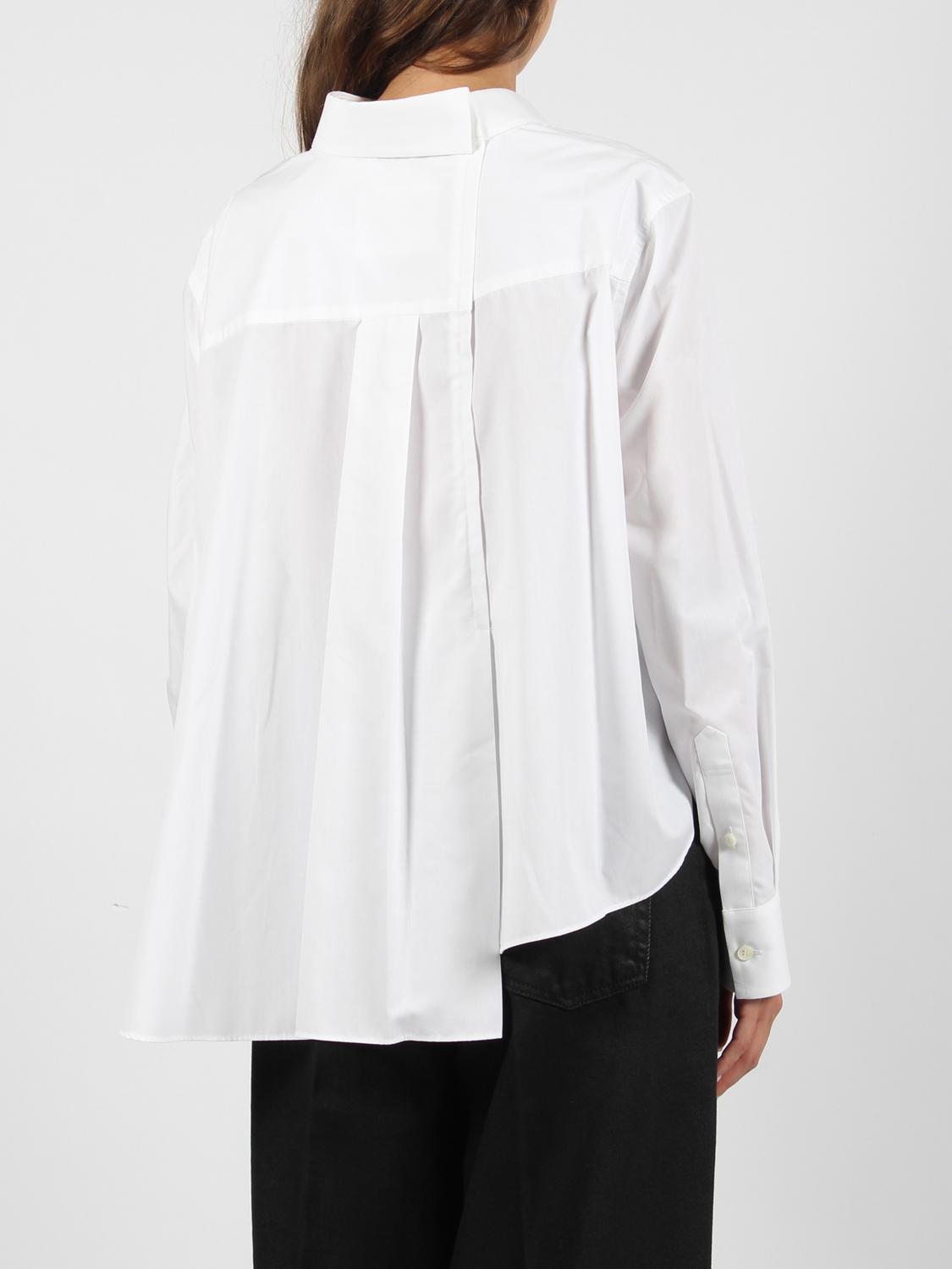 SACAI SHIRT: Shirt woman Sacai, White - Img 2