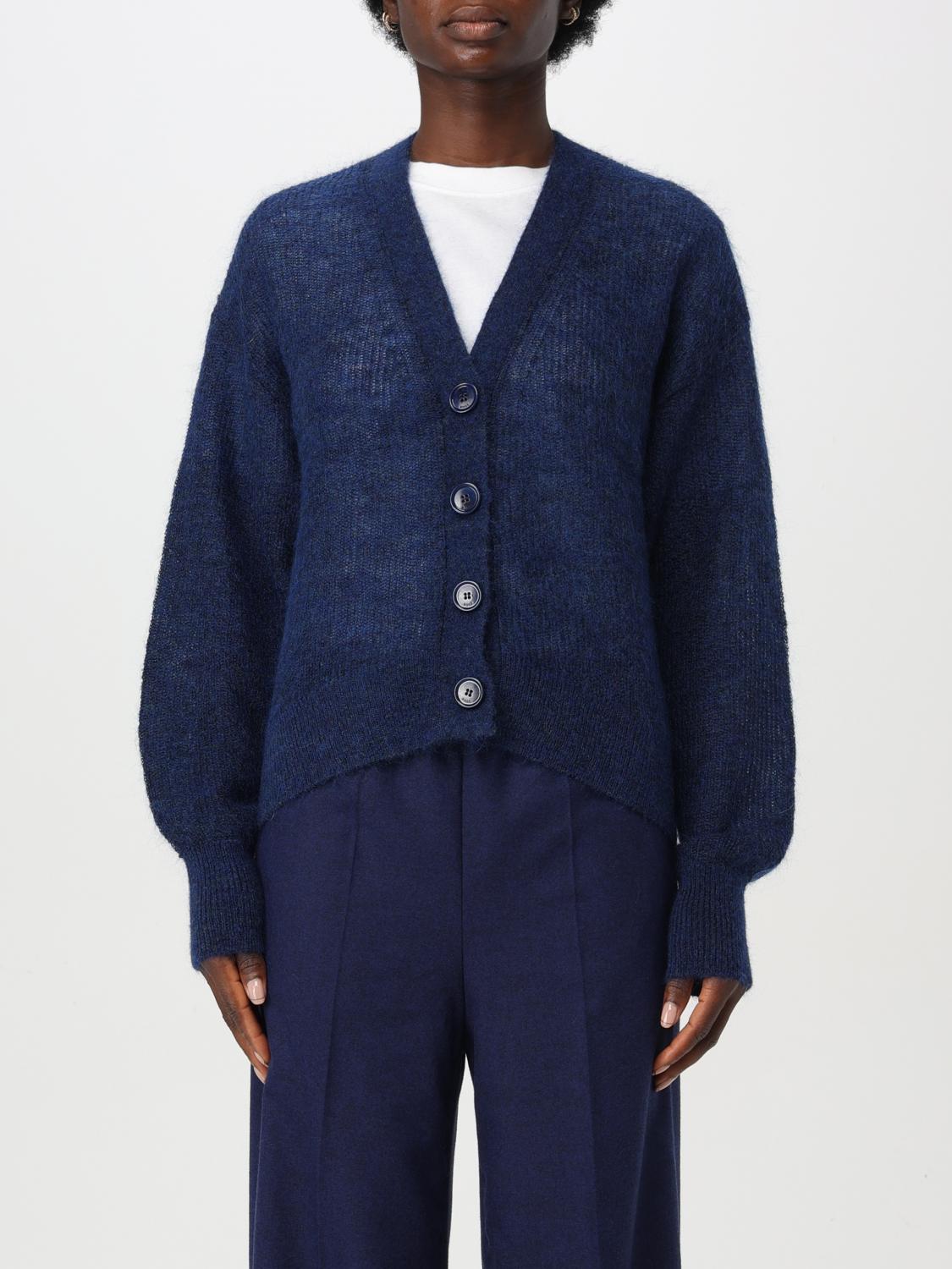 BOSS CARDIGAN: Cardigan woman Boss, Blue - Img 1