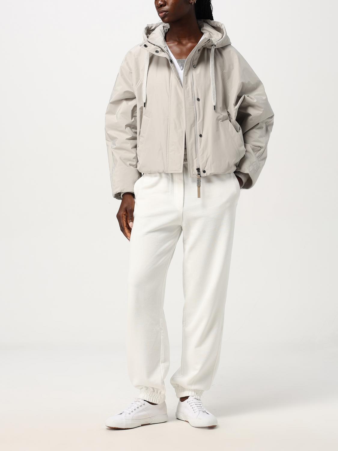 BRUNELLO CUCINELLI PANTS: Pants woman Brunello Cucinelli, White - Img 2