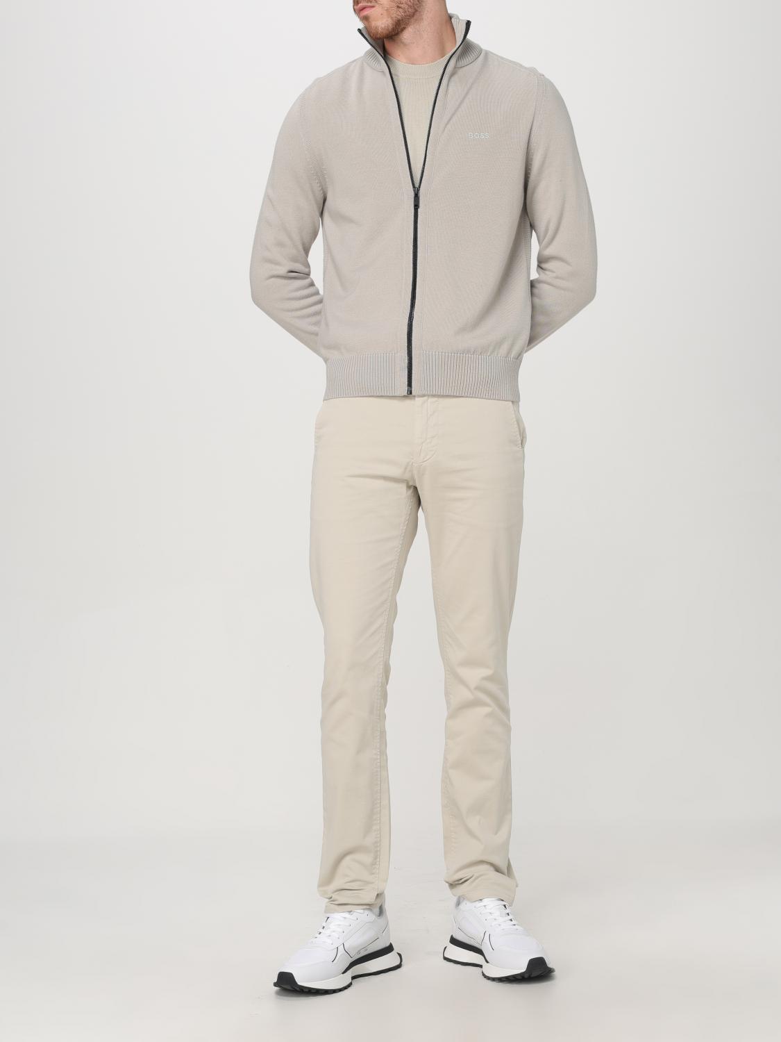 BOSS PULL: Pull homme Boss, Beige - Img 2