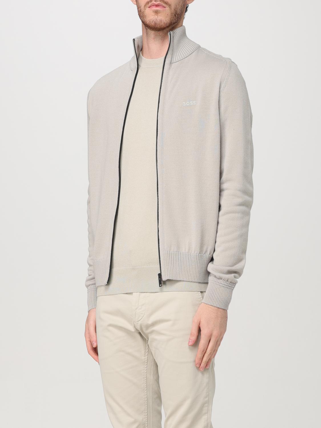 BOSS PULL: Pull homme Boss, Beige - Img 4