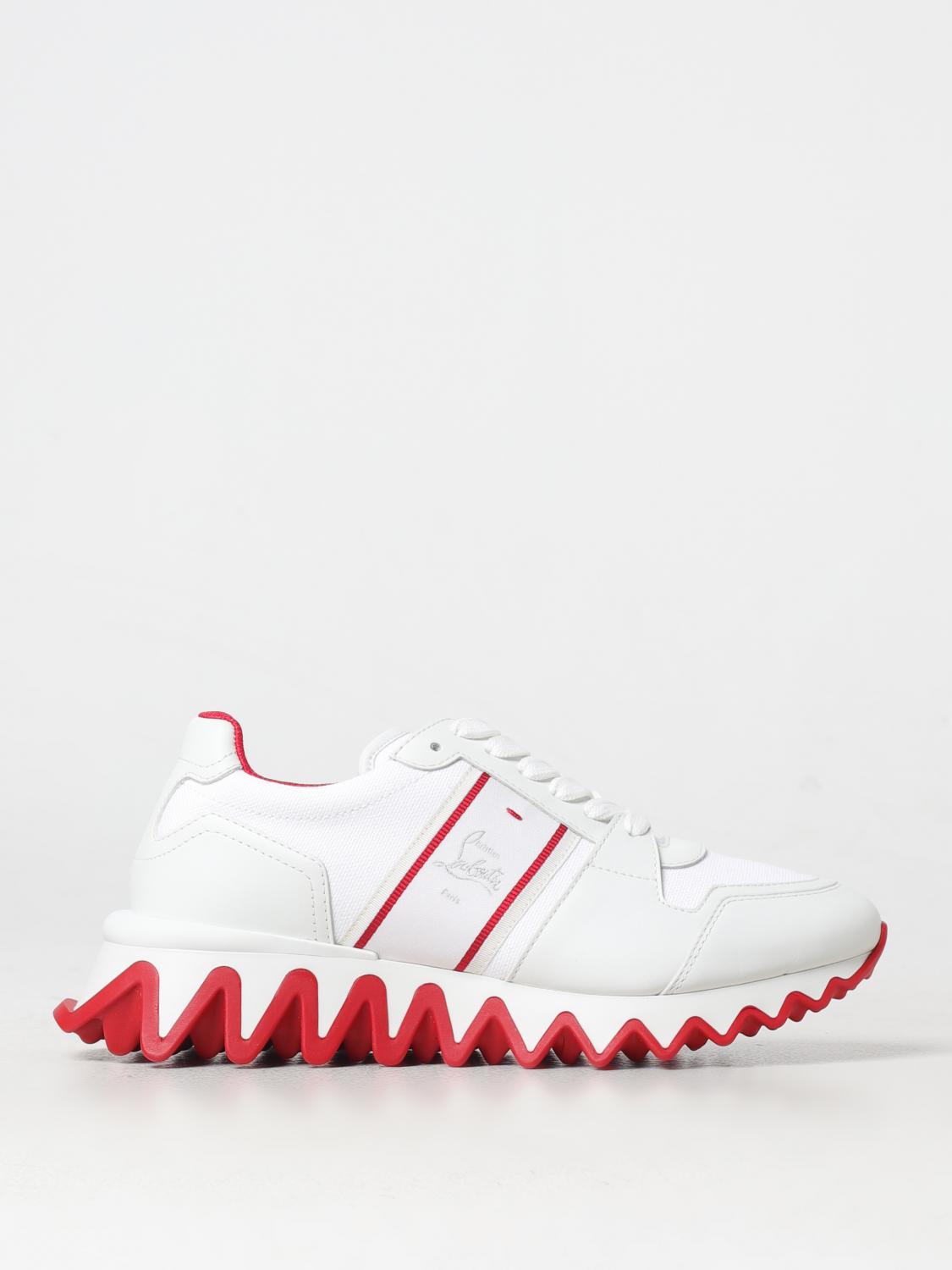 CHRISTIAN LOUBOUTIN SNEAKERS: Shoes men Christian Louboutin, White - Img 1