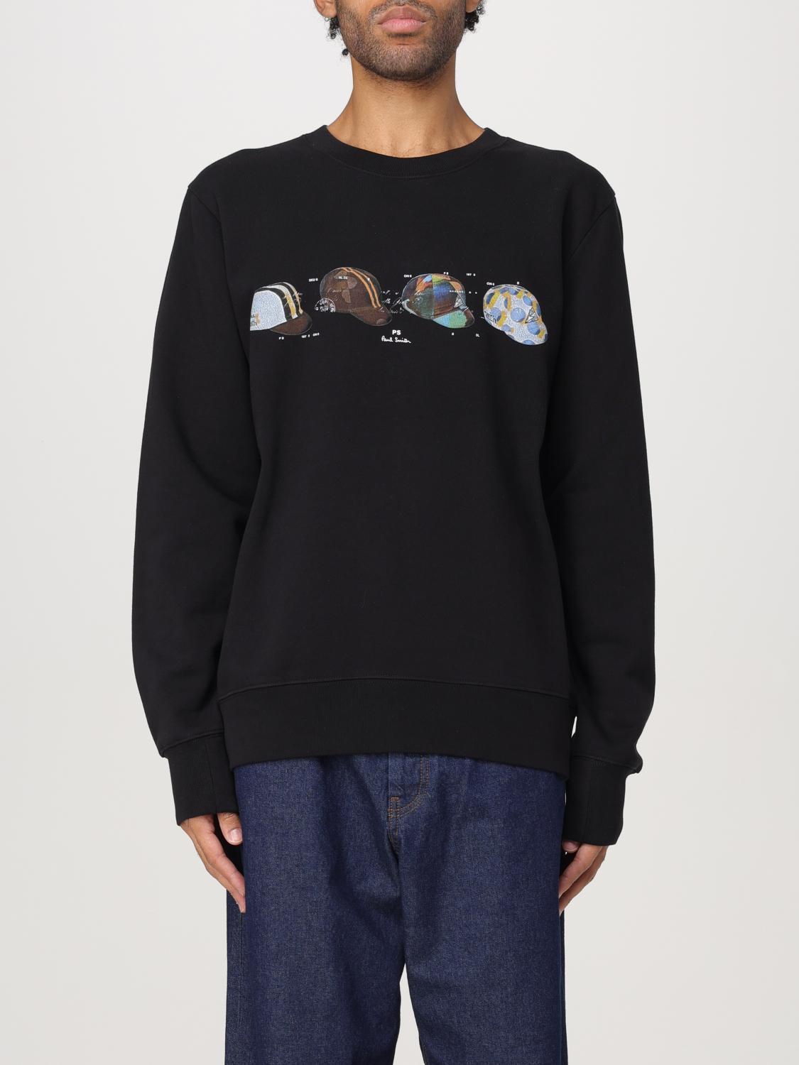 PAUL SMITH SWEATSHIRT: Sweater men Paul Smith, Black - Img 1