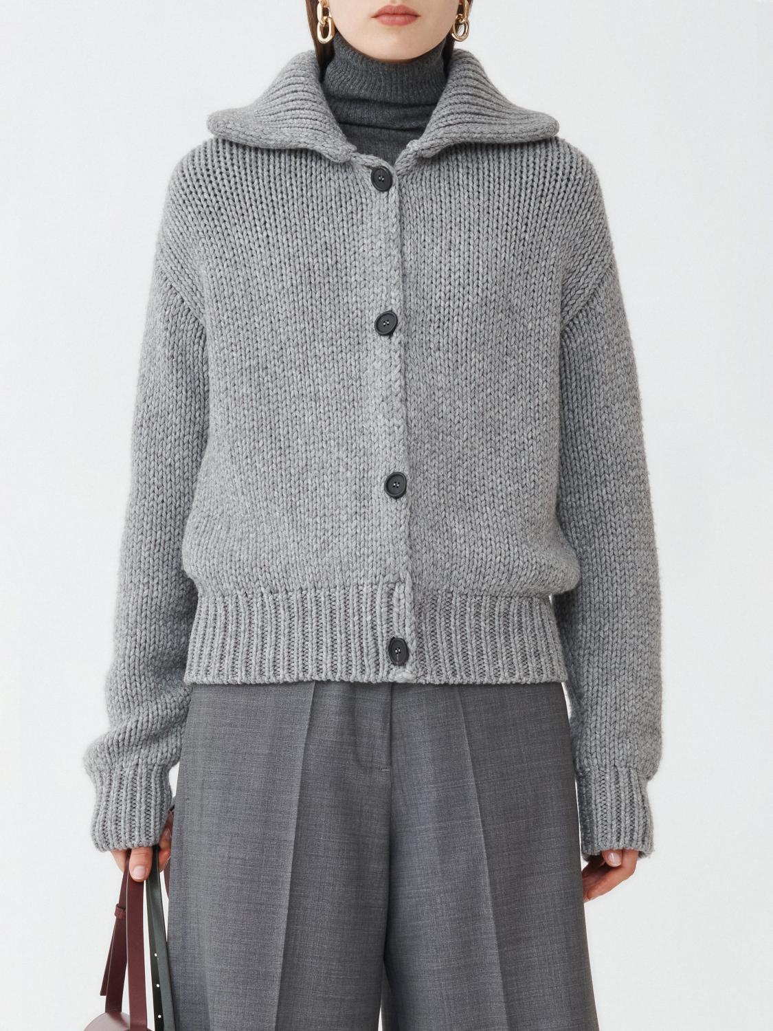 FABIANA FILIPPI CARDIGAN: Sweater woman Fabiana Filippi, Grey - Img 1