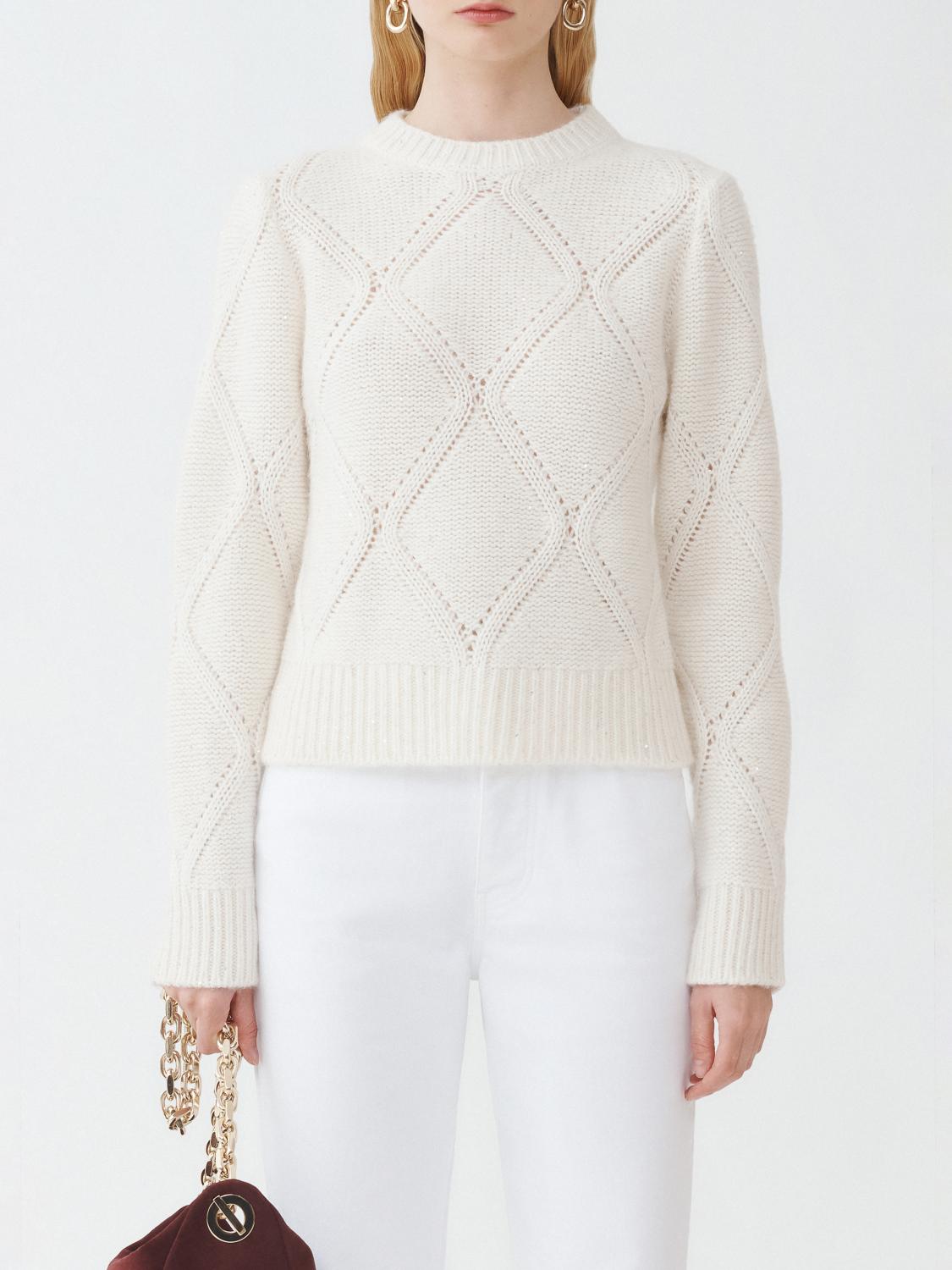 FABIANA FILIPPI SWEATER: Sweater woman Fabiana Filippi, Natural - Img 1