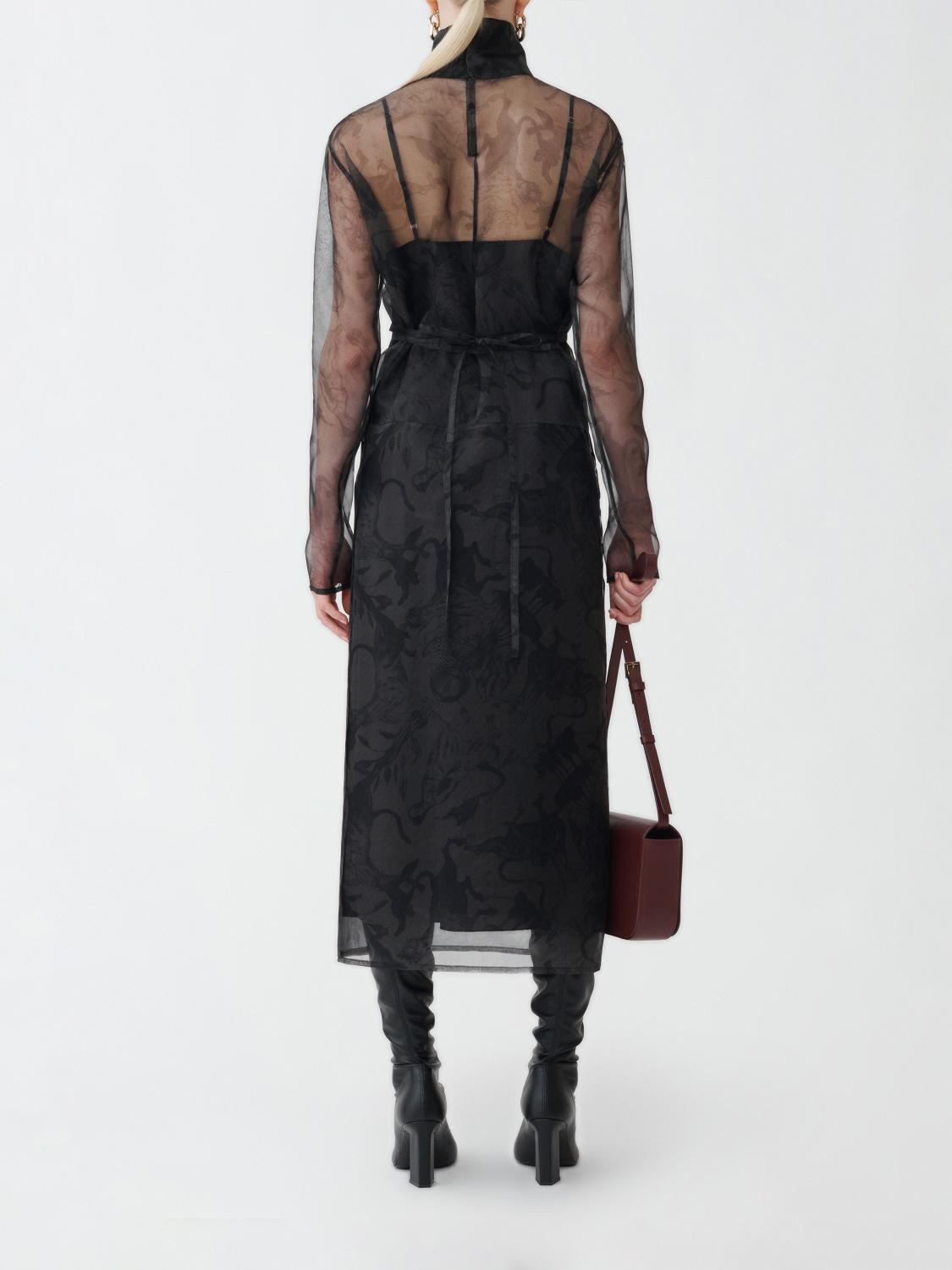 FABIANA FILIPPI DRESS: Dress woman Fabiana Filippi, Graphite - Img 2