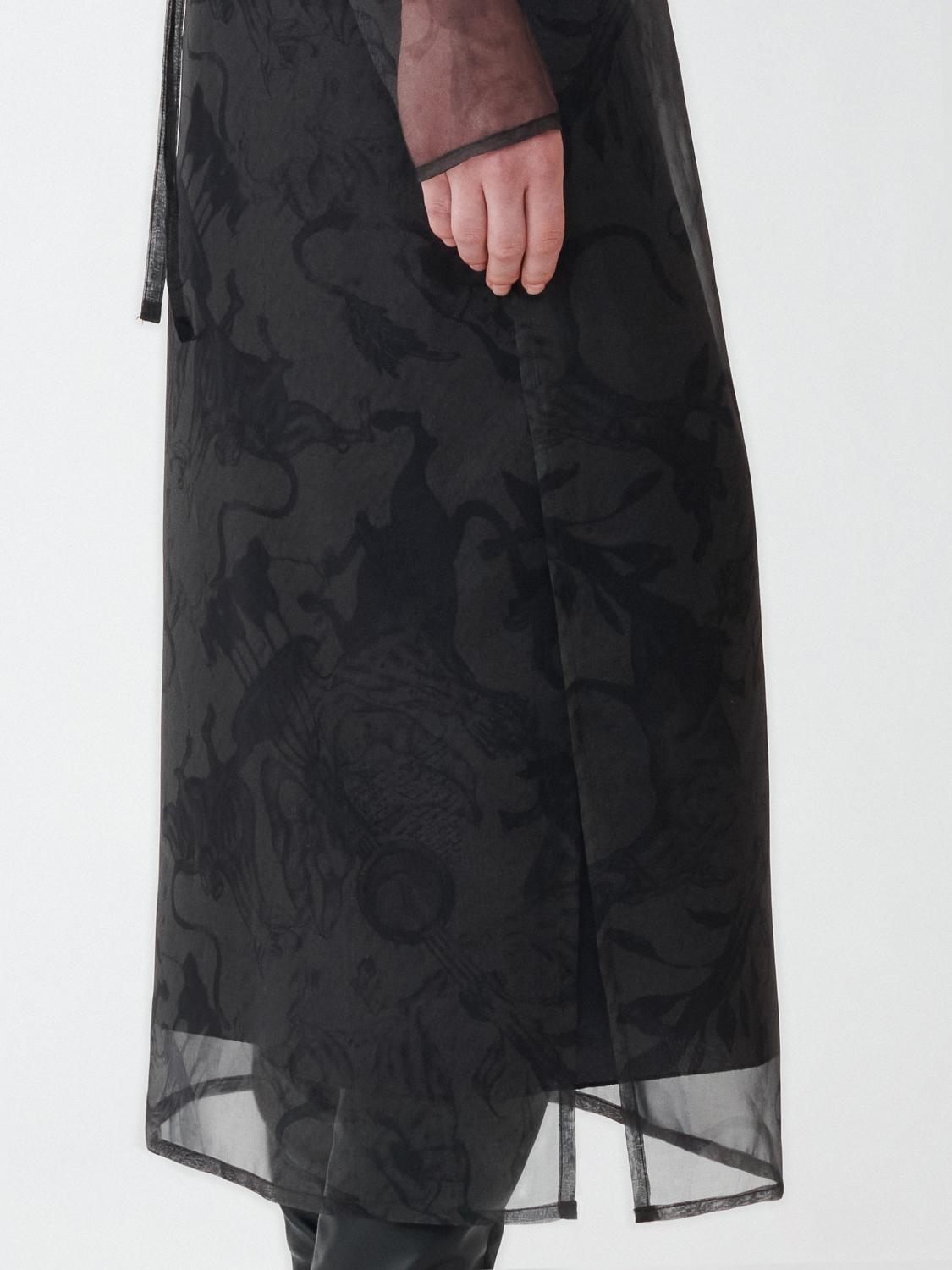 FABIANA FILIPPI DRESS: Dress woman Fabiana Filippi, Graphite - Img 3