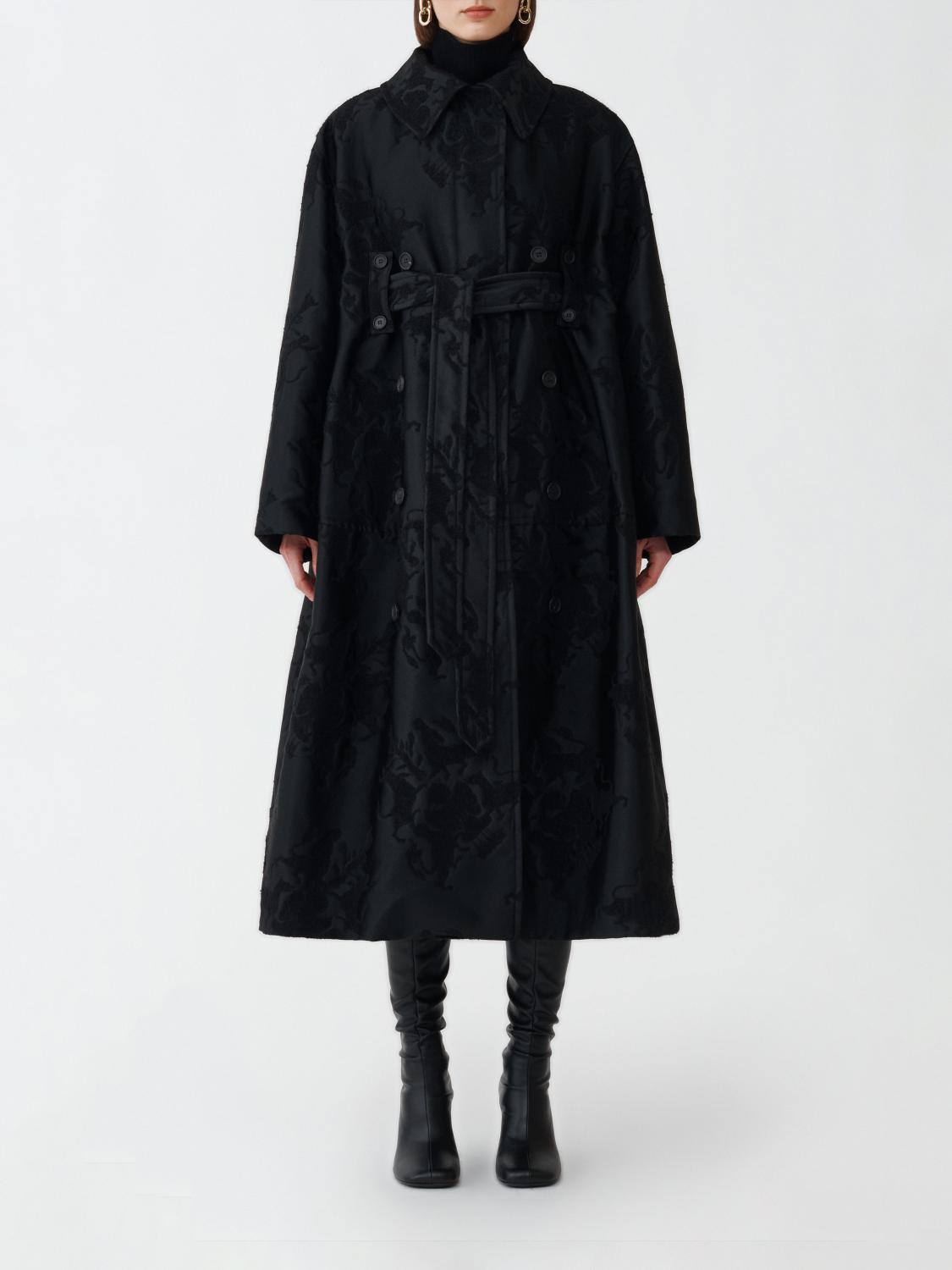 FABIANA FILIPPI COAT: Coat woman Fabiana Filippi, Black - Img 1