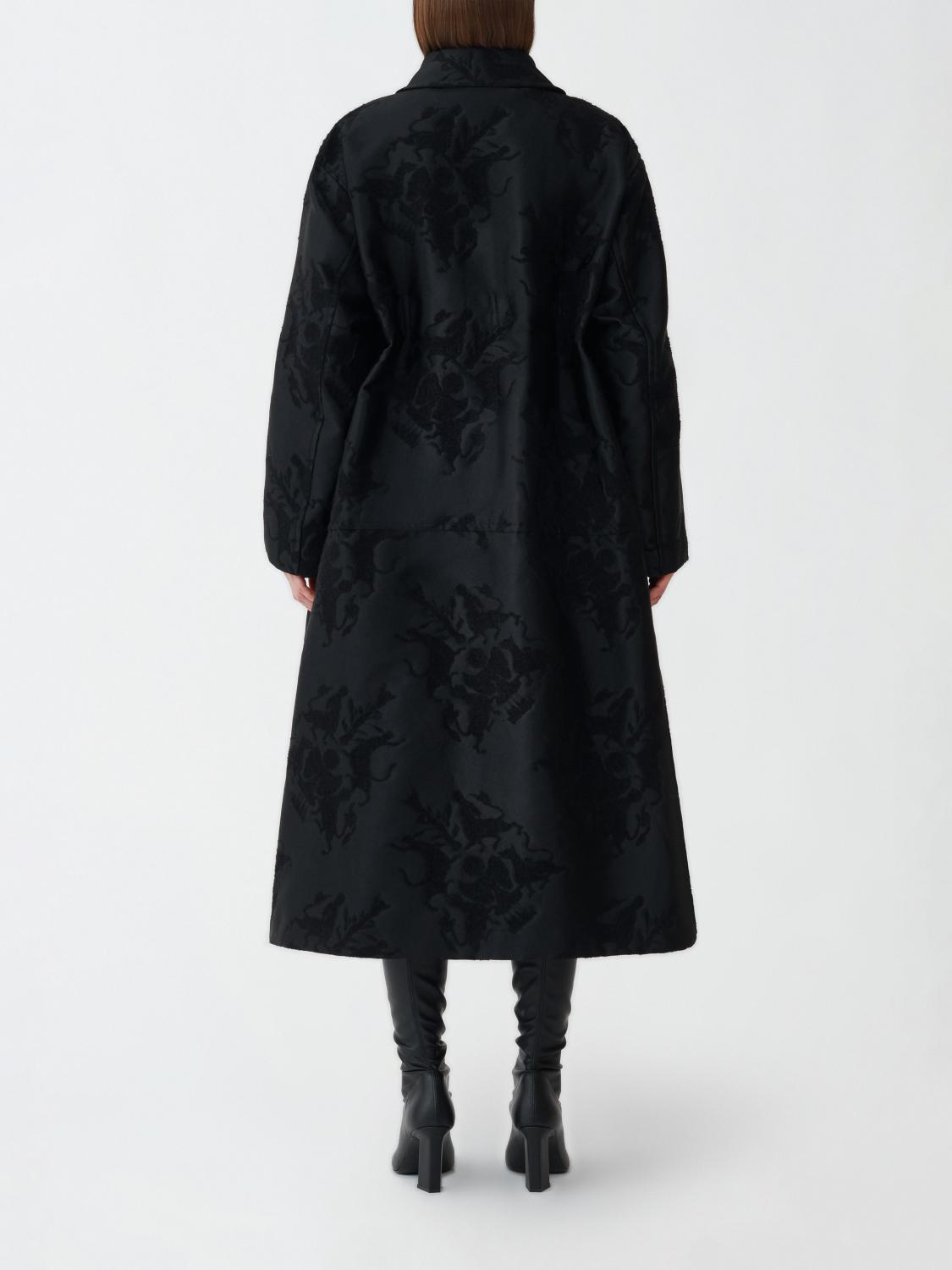 FABIANA FILIPPI COAT: Coat woman Fabiana Filippi, Black - Img 2