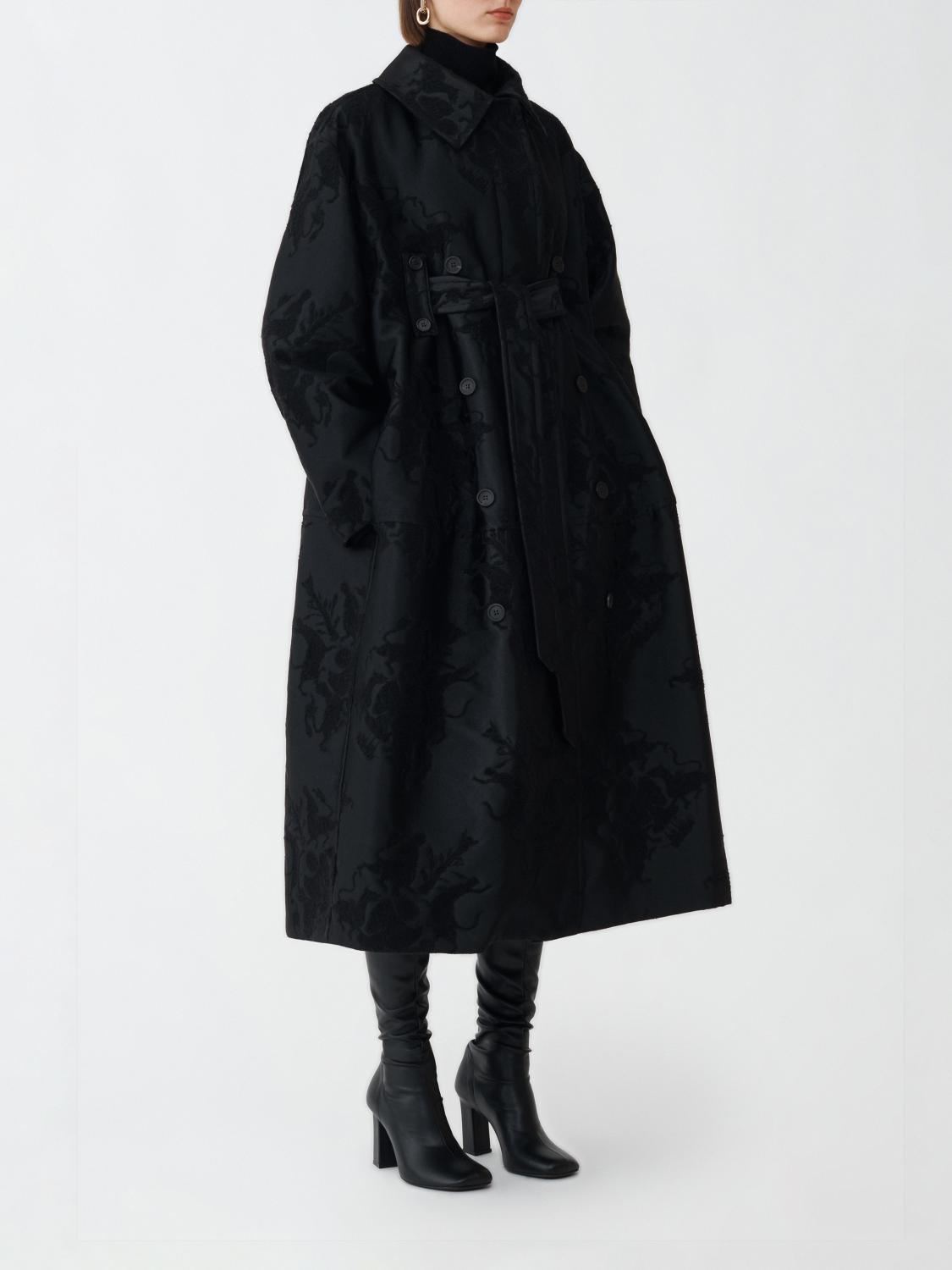 FABIANA FILIPPI COAT: Coat woman Fabiana Filippi, Black - Img 3