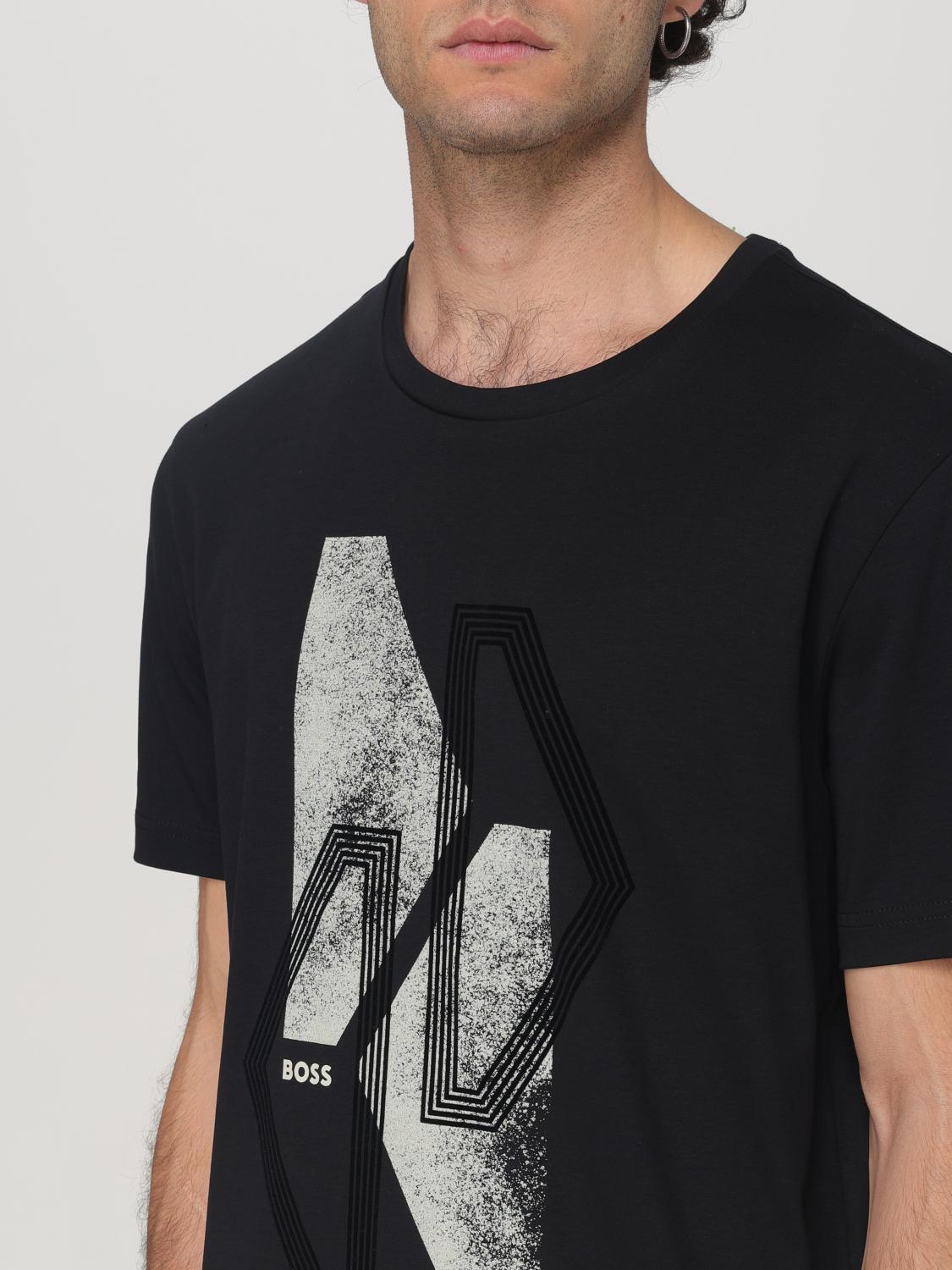 BOSS T-SHIRT: T-shirt men Boss, Black - Img 3