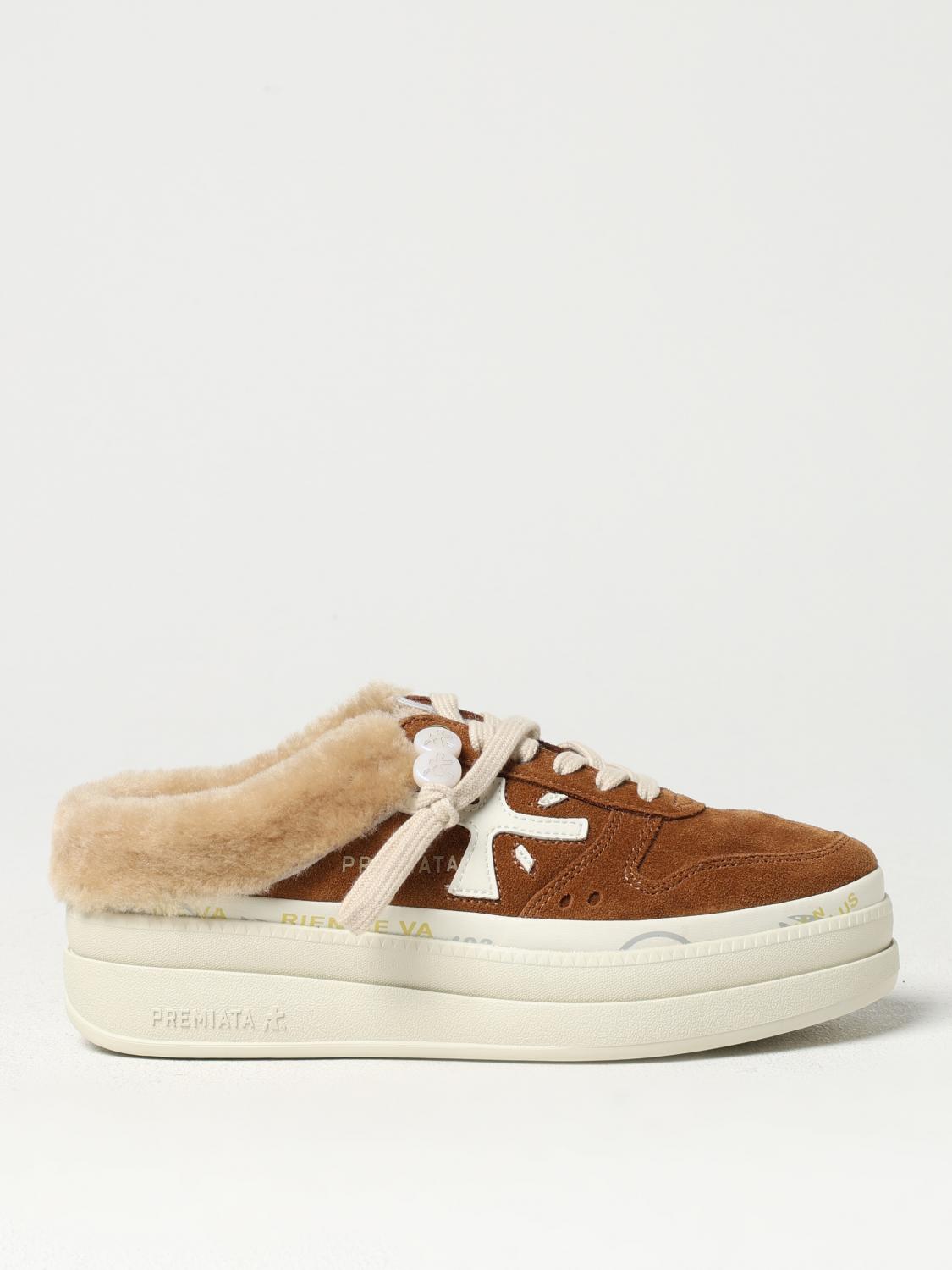 Giglio Sneakers Sabot Micol Premiata in canoscio e shearling