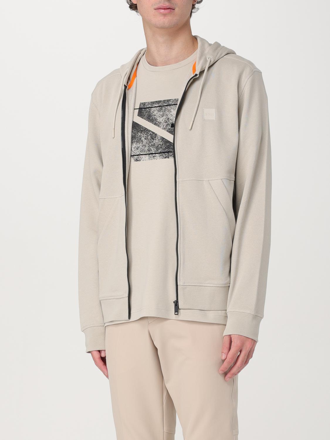 BOSS SWEATSHIRT: Sweatshirt homme Boss, Beige - Img 3